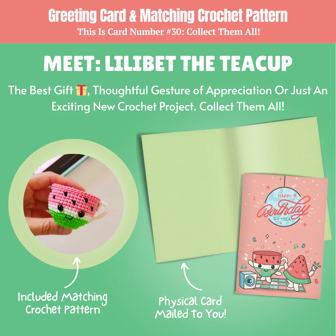 Mega Bundle: 32 Crochet Greeting Cards & Matching Patterns Bundle - Image 128