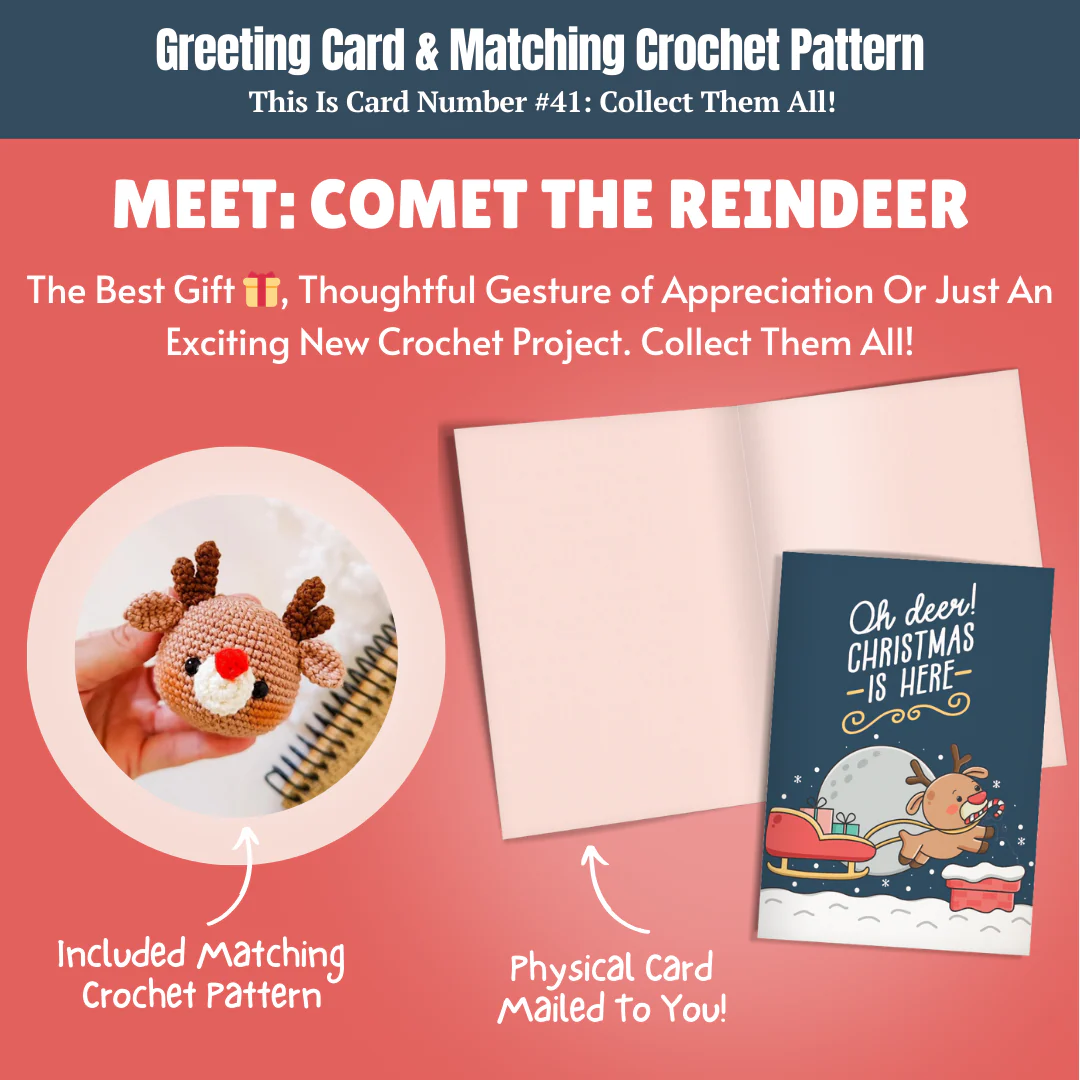 Mega Bundle: 32 Crochet Greeting Cards & Matching Patterns Bundle - Image 148