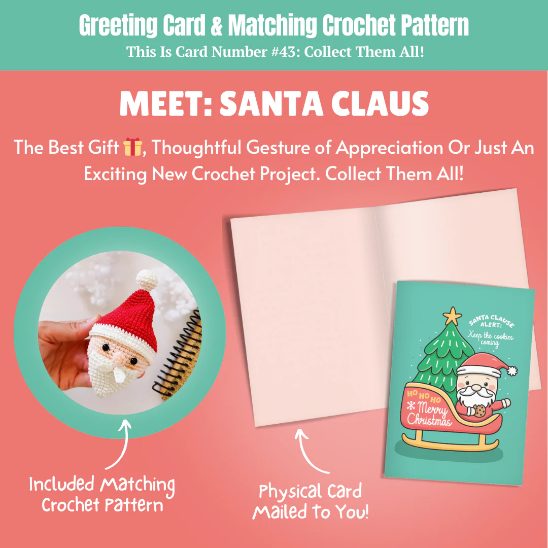 Mega Bundle: 32 Crochet Greeting Cards & Matching Patterns Bundle - Image 153