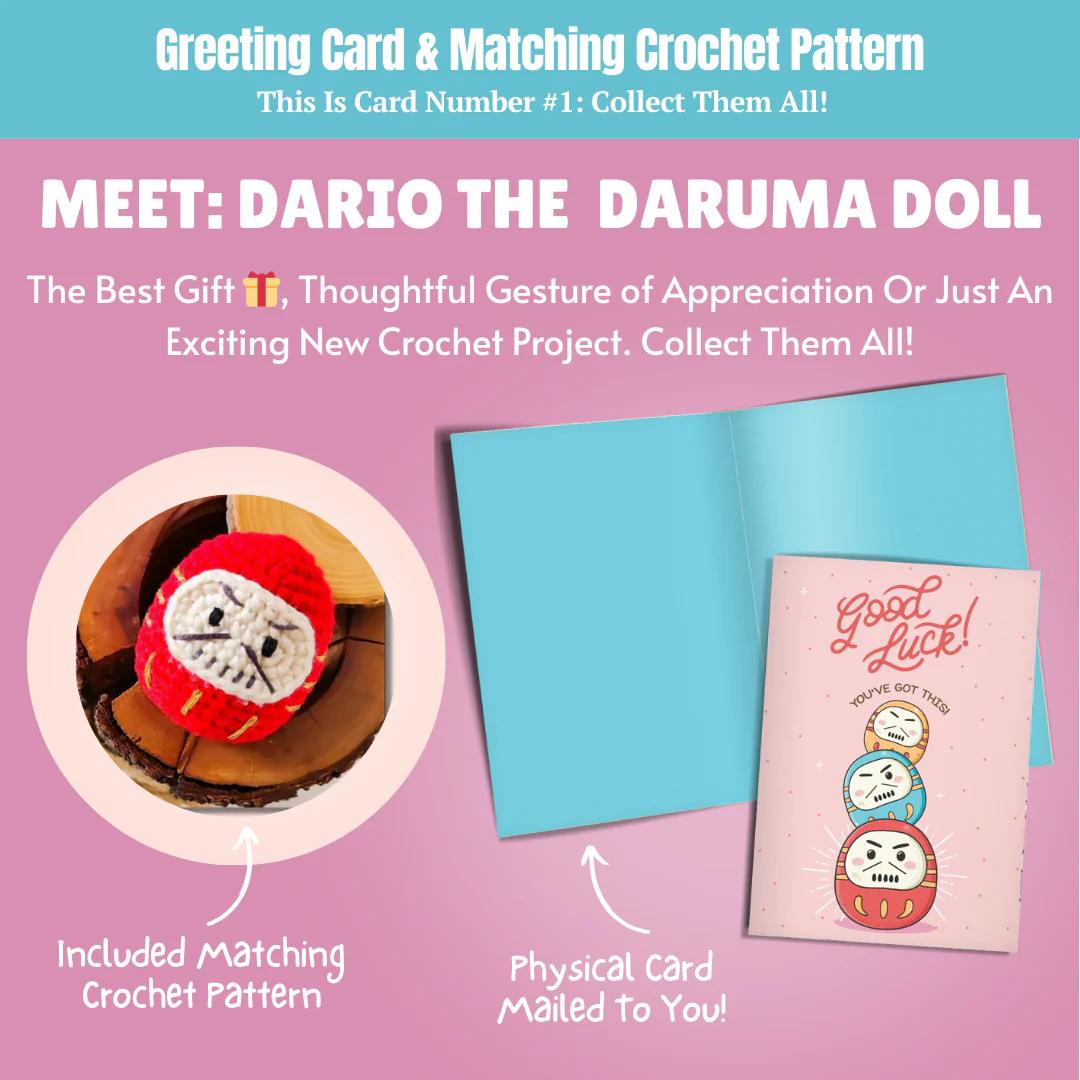 Mega Bundle: 32 Crochet Greeting Cards & Matching Patterns Bundle - Image 30