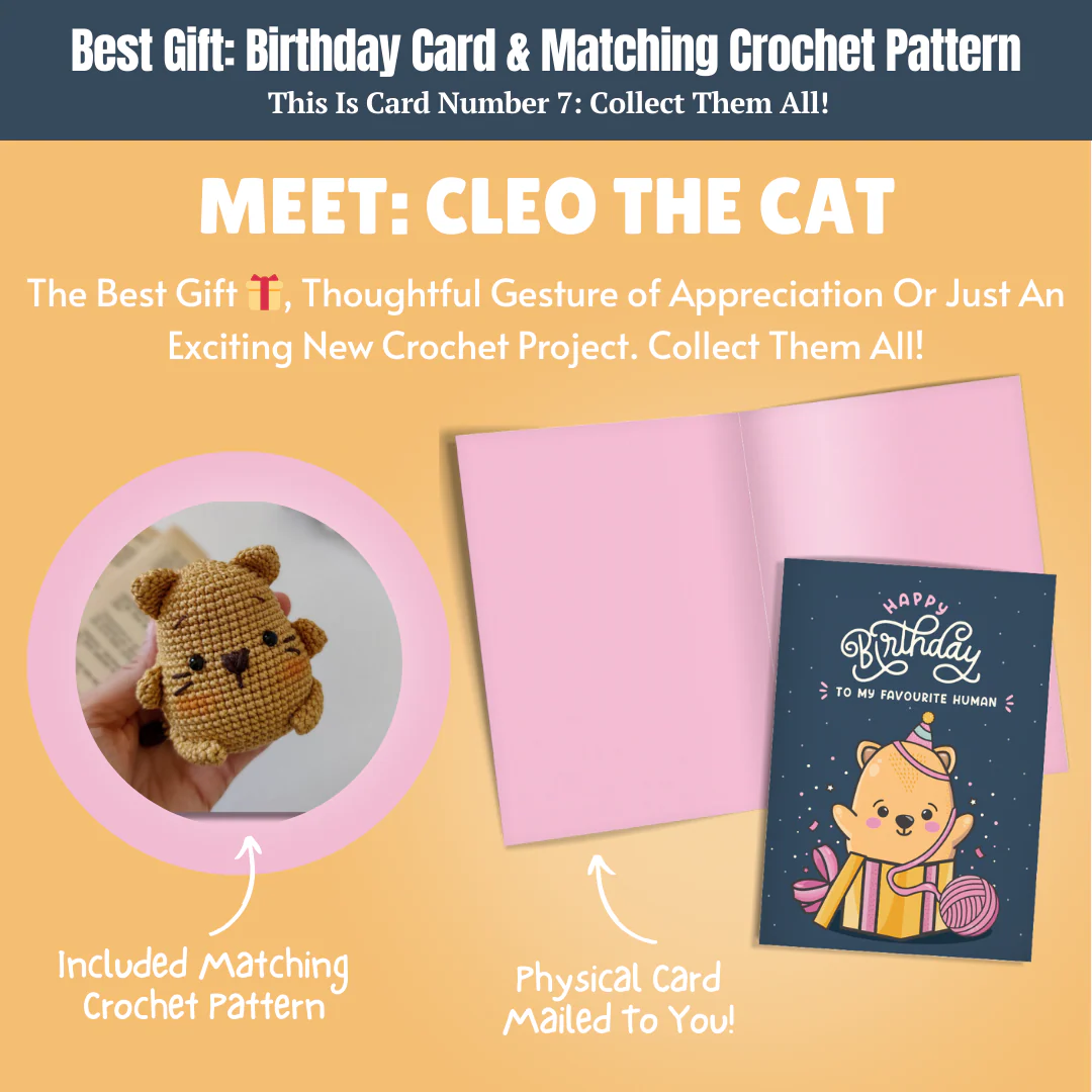 Mega Bundle: 32 Crochet Greeting Cards & Matching Patterns Bundle - Image 40