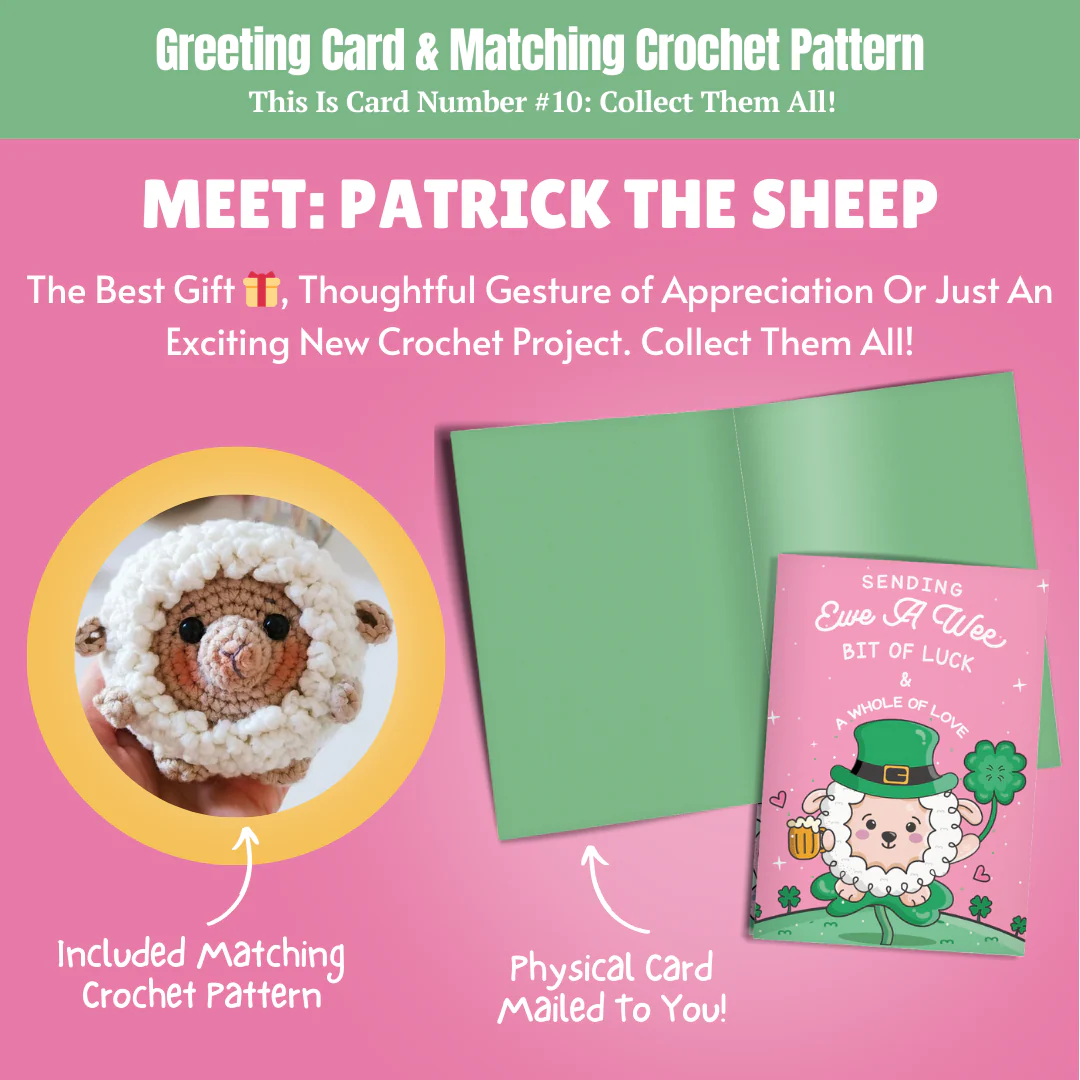 Mega Bundle: 32 Crochet Greeting Cards & Matching Patterns Bundle - Image 50