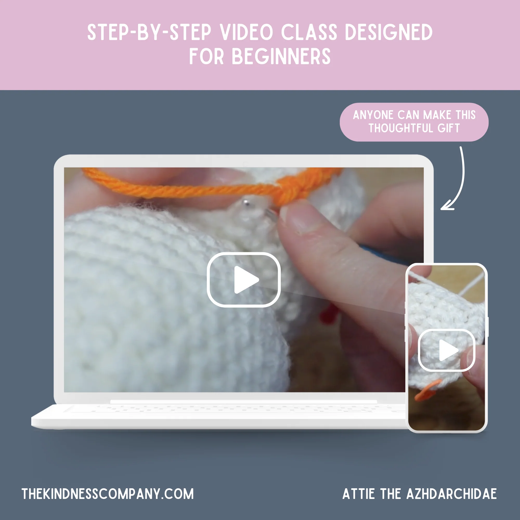 Azhdarchidae Crochet Pattern & Matching Card: "Sorry You're Feeling Dino-sore" - Image 8