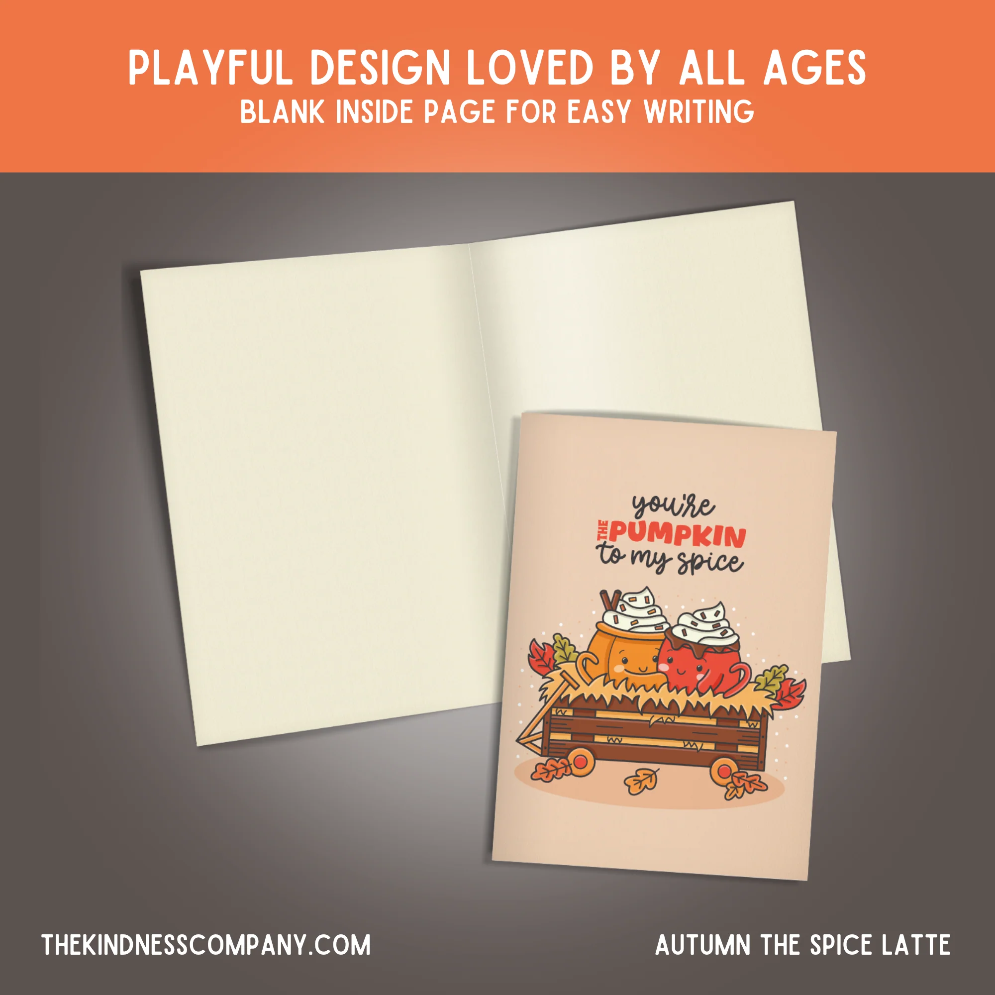 Pumpkin Crochet Pattern & Matching Card: "You're the Pumpkin to My Spice" - Image 6