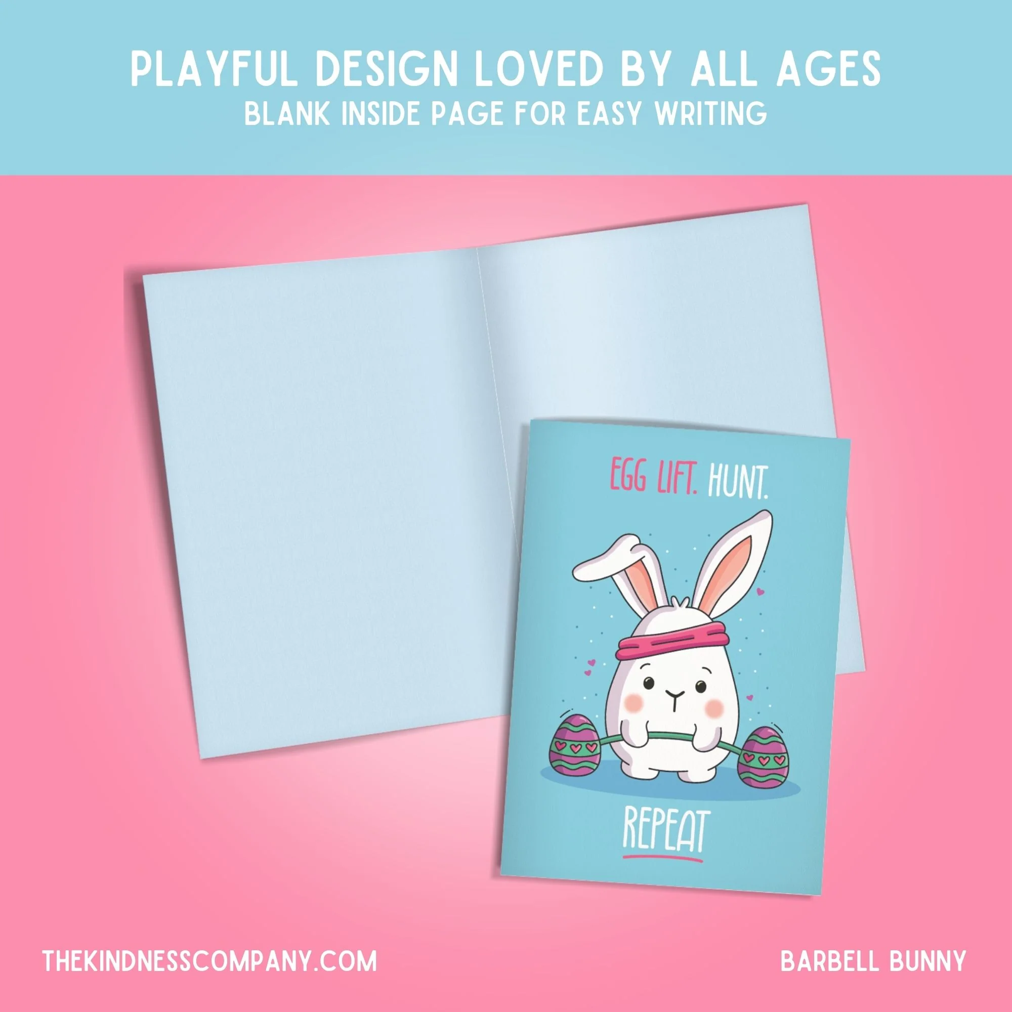 Bunny Crochet Pattern & Matching Card: "Easter" - Image 6