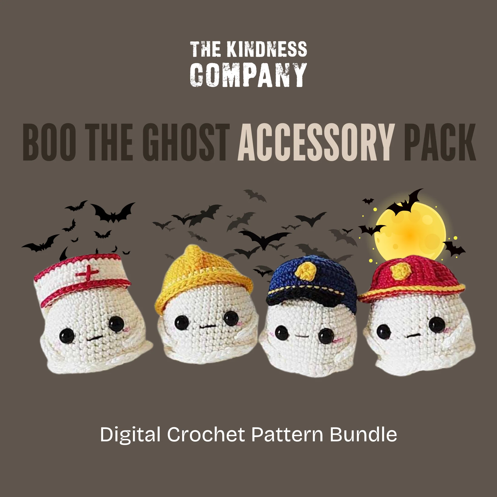 Accessory Pack Bundle For Boo The Ghost