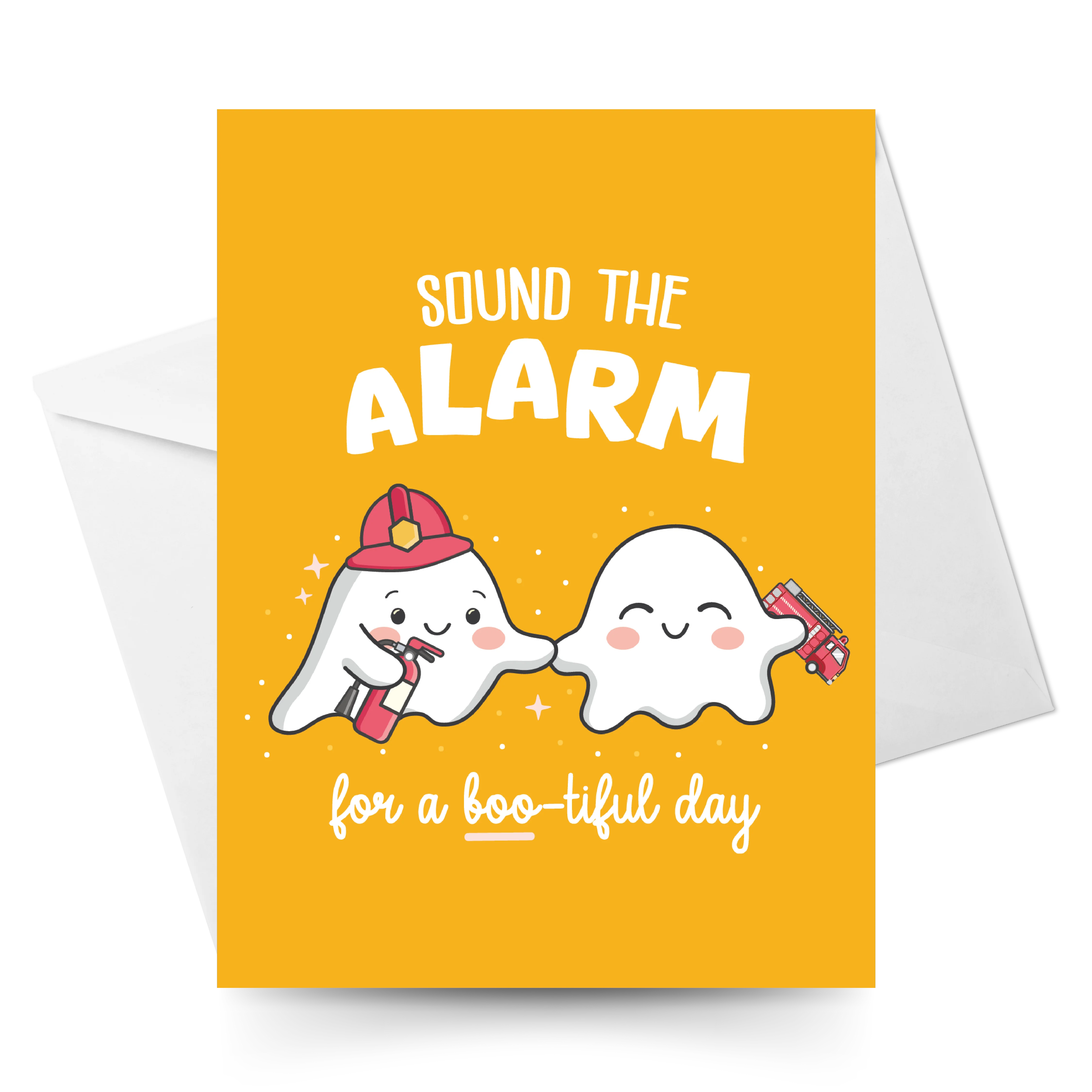 Boo the Ghost Crochet Pattern & Matching Greeting Card - Image 13