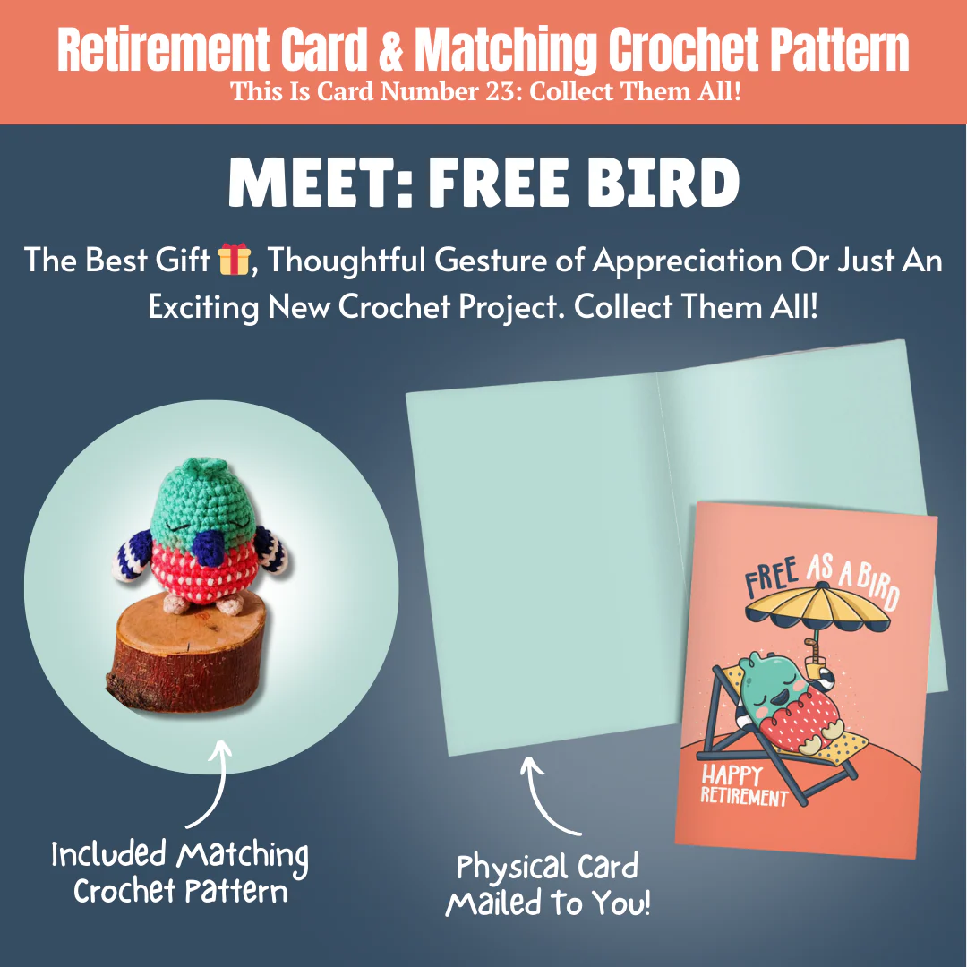 Quick Crochet Pattern & Card Bundle - Get 8 Acts Of Crochet Kindness Greeting Cards and Patterns - Image 23