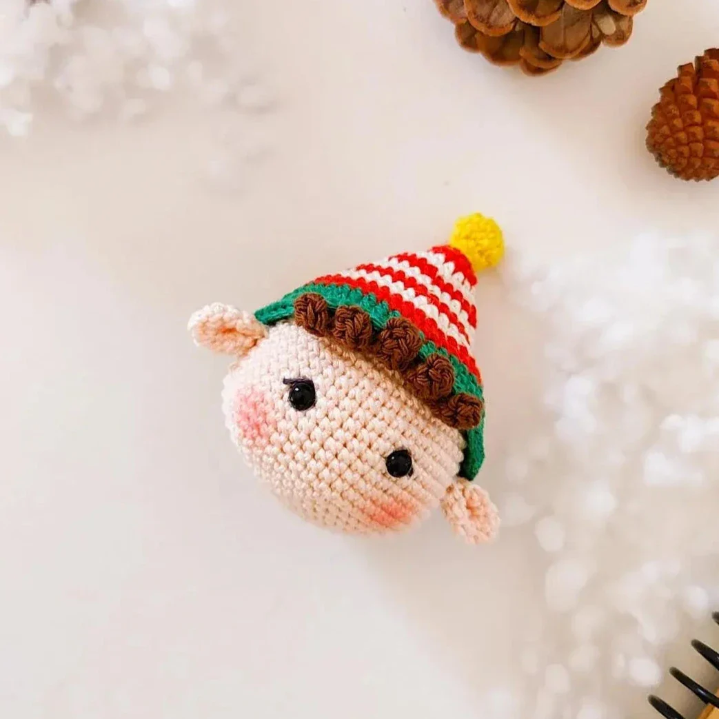 Elf Christmas Ornament & Decoration Crochet Pattern - Image 3