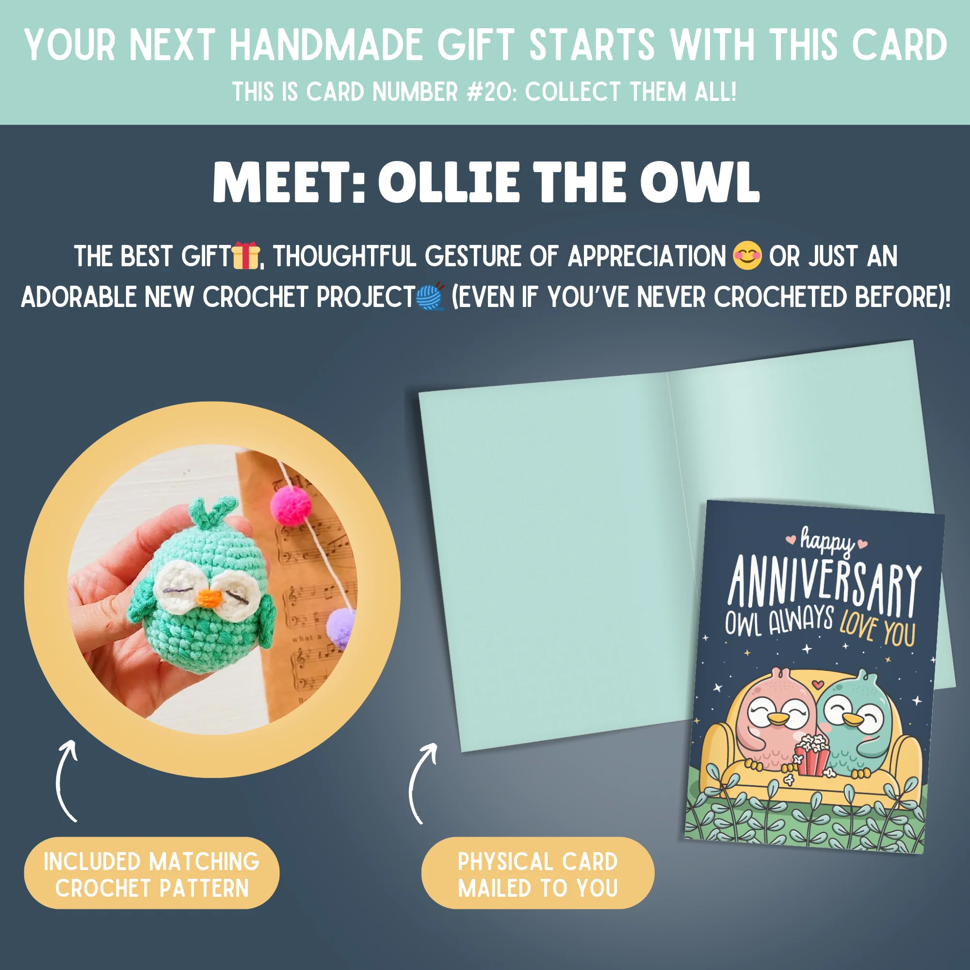 Family Milestone Magical Crochet Greeting Card & Pattern Bundle - The Ultimate Gift Set for Life’s Big Moments - Image 5