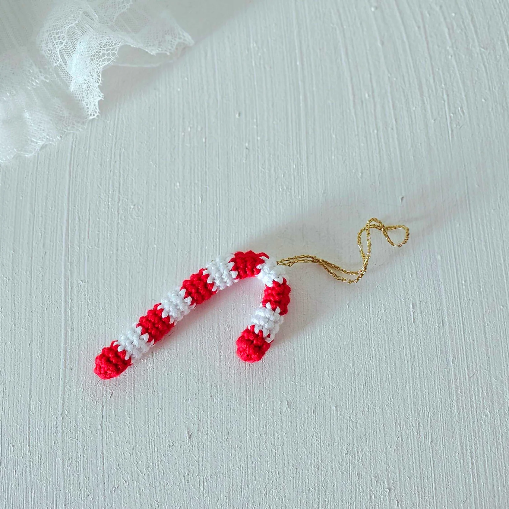 Crochet Kit: Candy Cane Yarn & Card Kit - Image 11