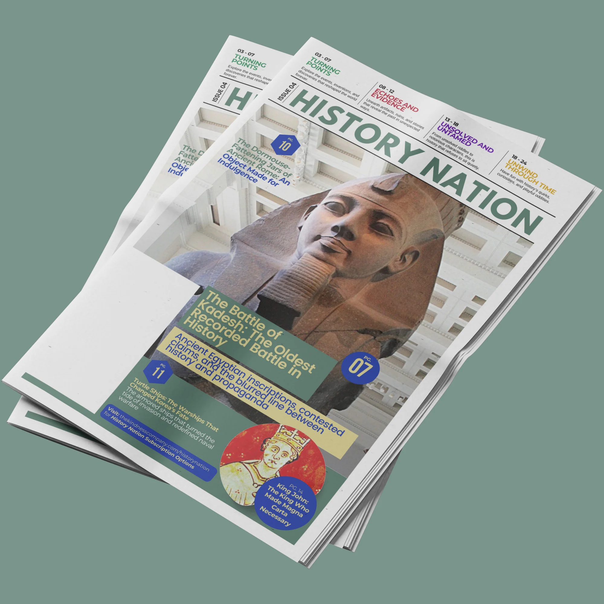 History Nation: Back Issue Bundle (Issues 1–7) - Image 4