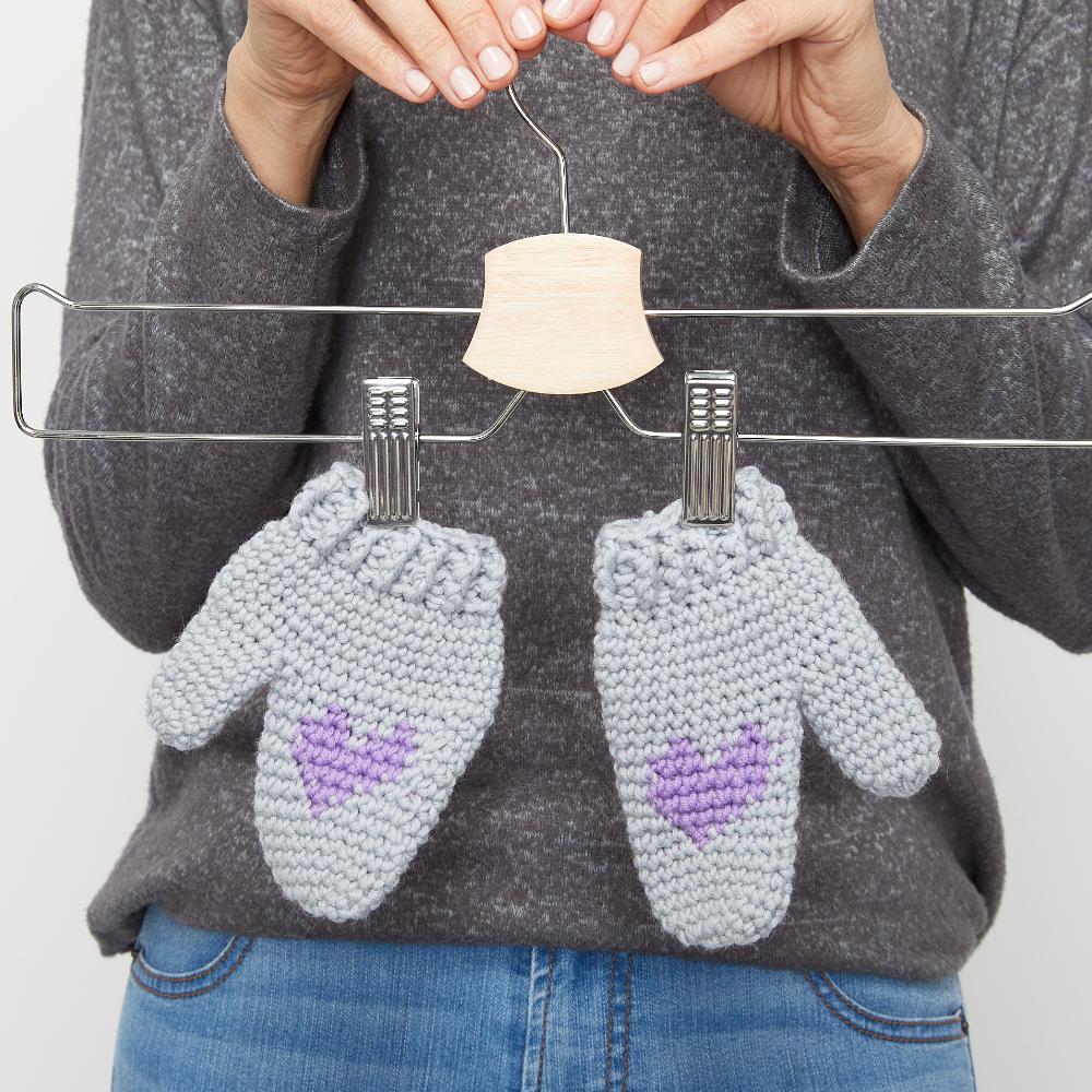 Heart Mittens Crochet Pattern - Image 4