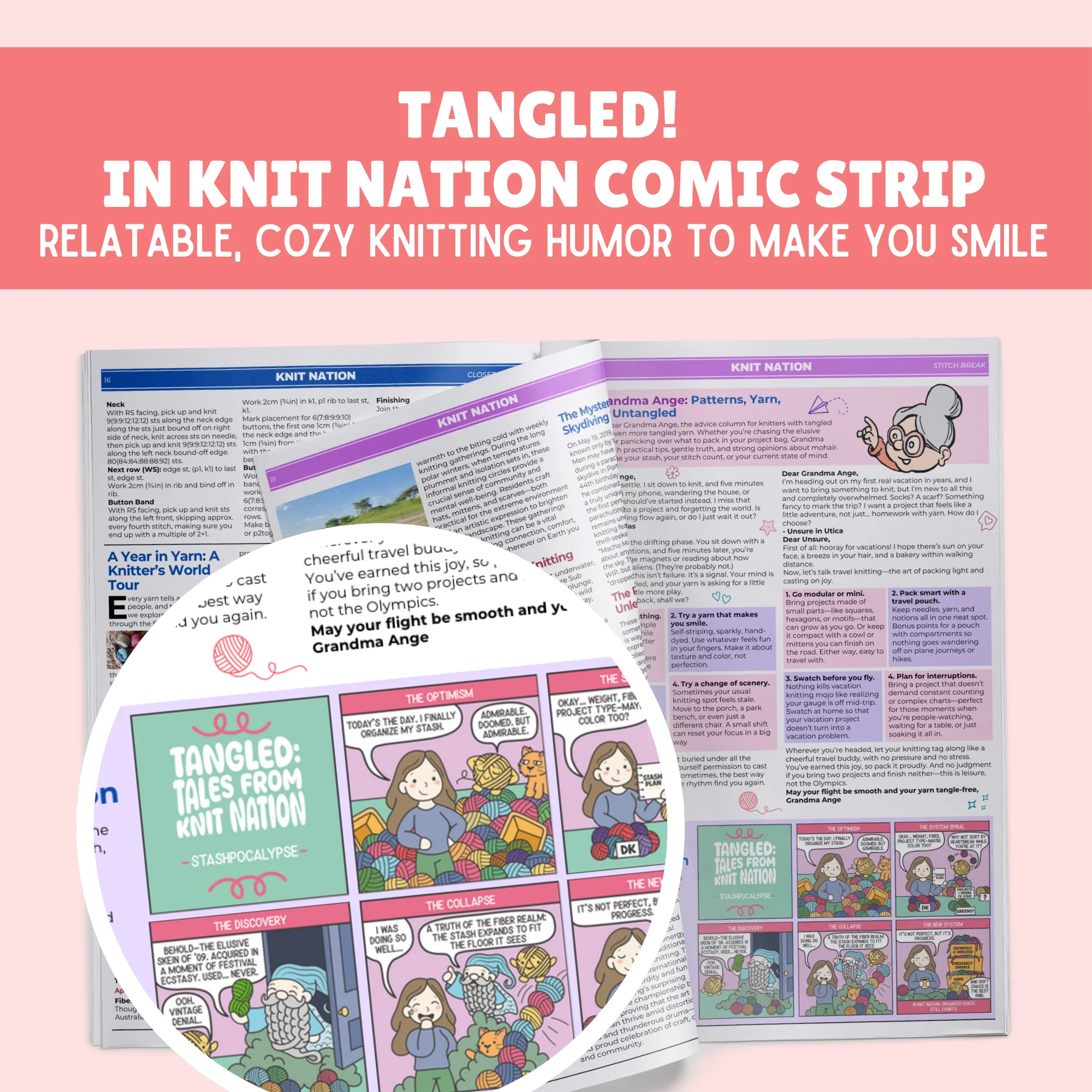 Knit Nation • 1-Issue-a-Month Subscription - Image 9