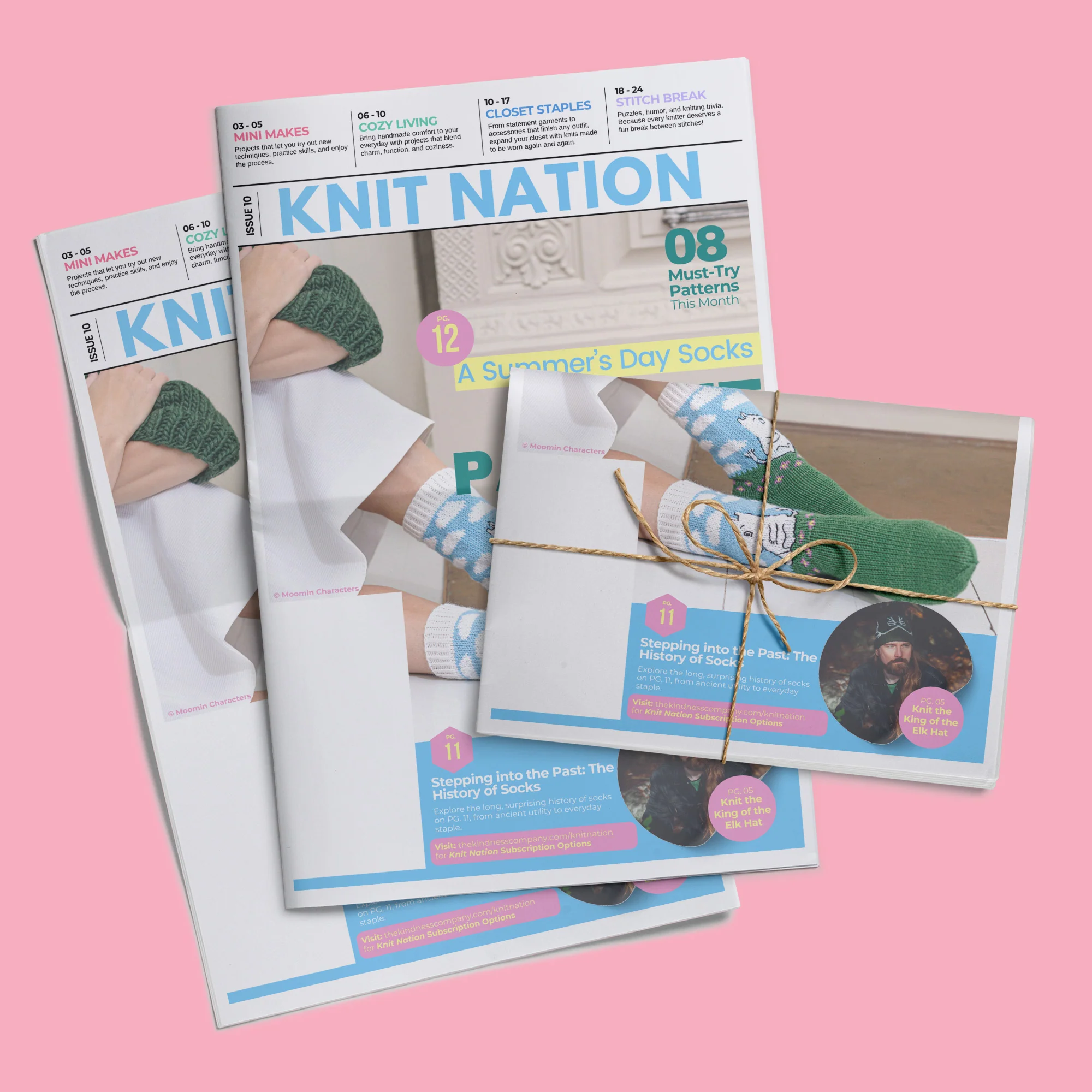 Knit Nation: Back Issue Bundle (Issues 1–14) - Image 5