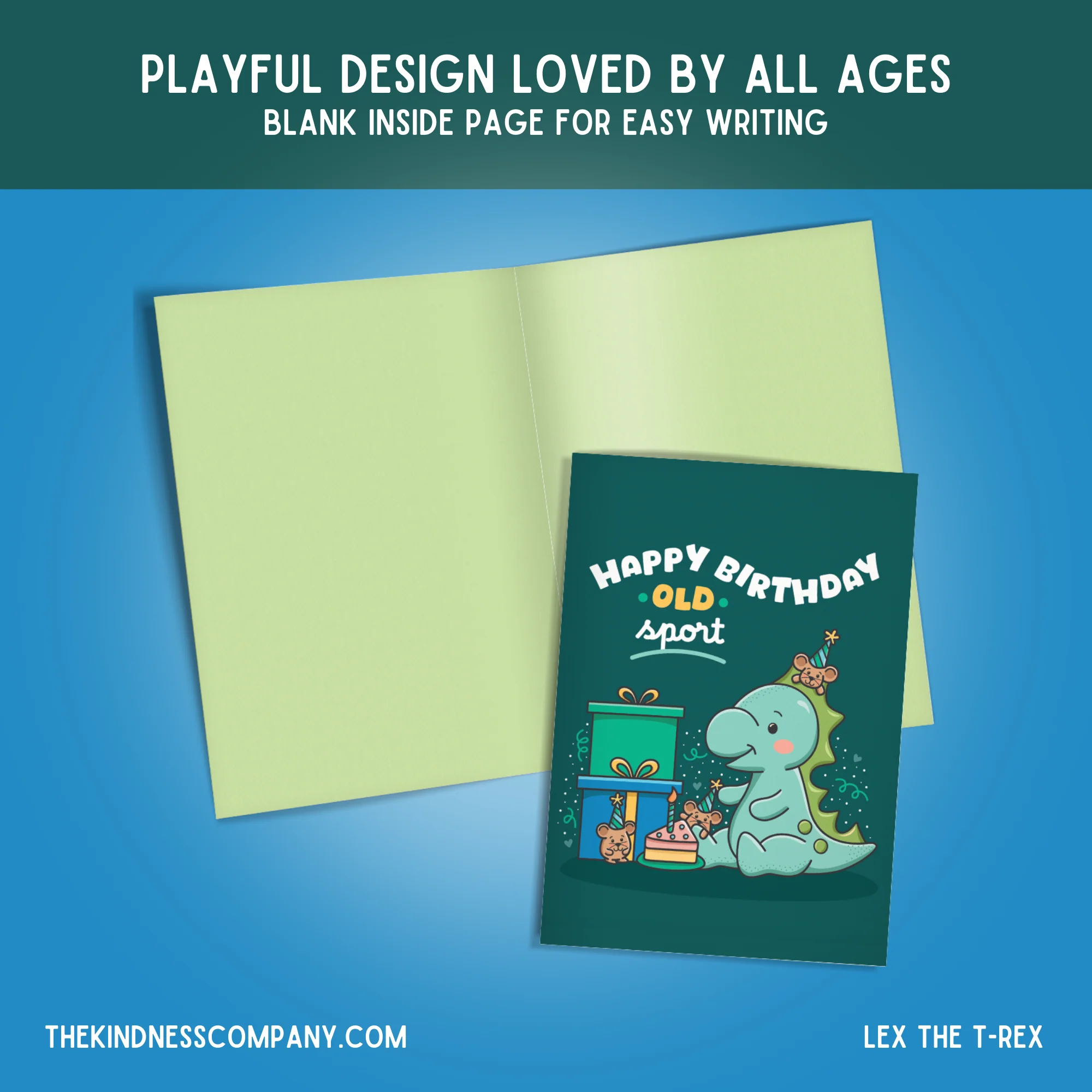 T-rex Crochet Pattern & Matching Card: "Birthday" - Image 6
