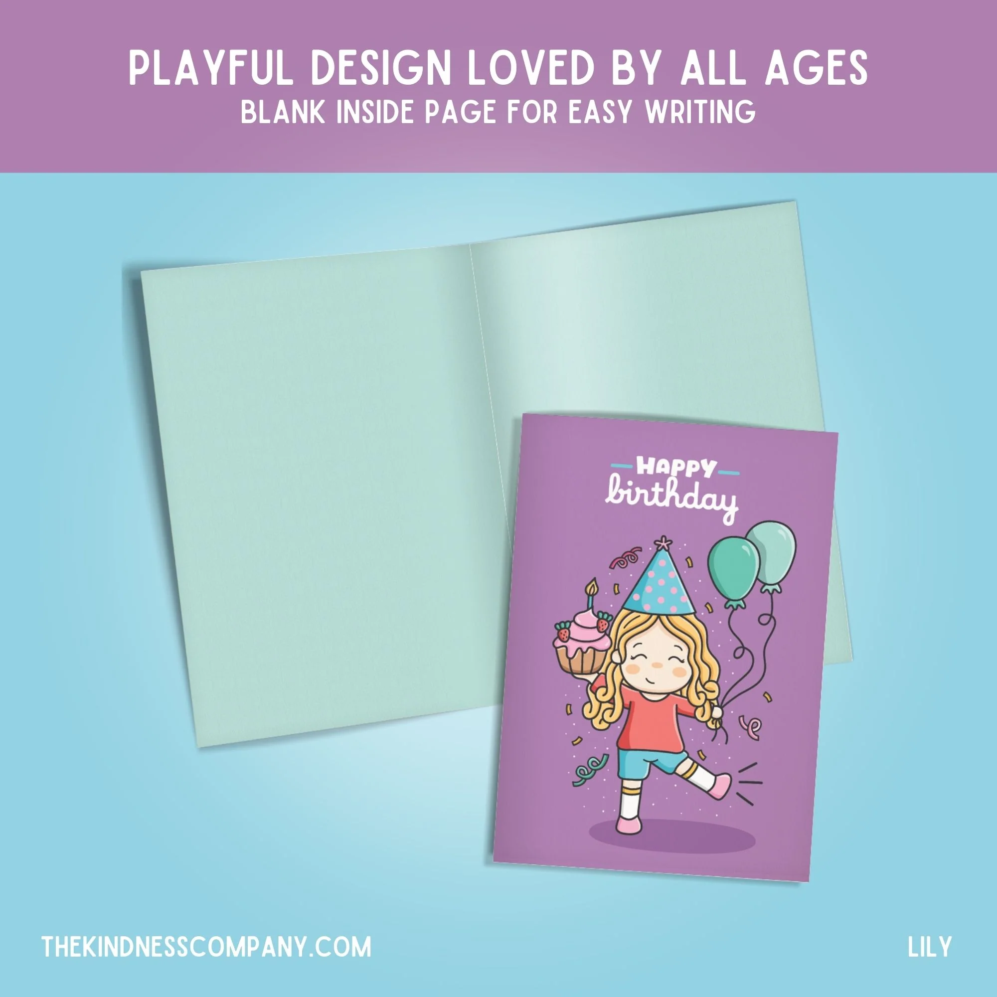 Lily Doll Crochet Pattern & Matching Card: "Happy Birthday" - Image 6