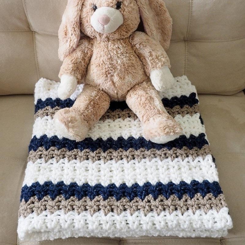 Gift: Lily's 'Done in a Day' Baby Blanket Crochet Pattern - Image 2