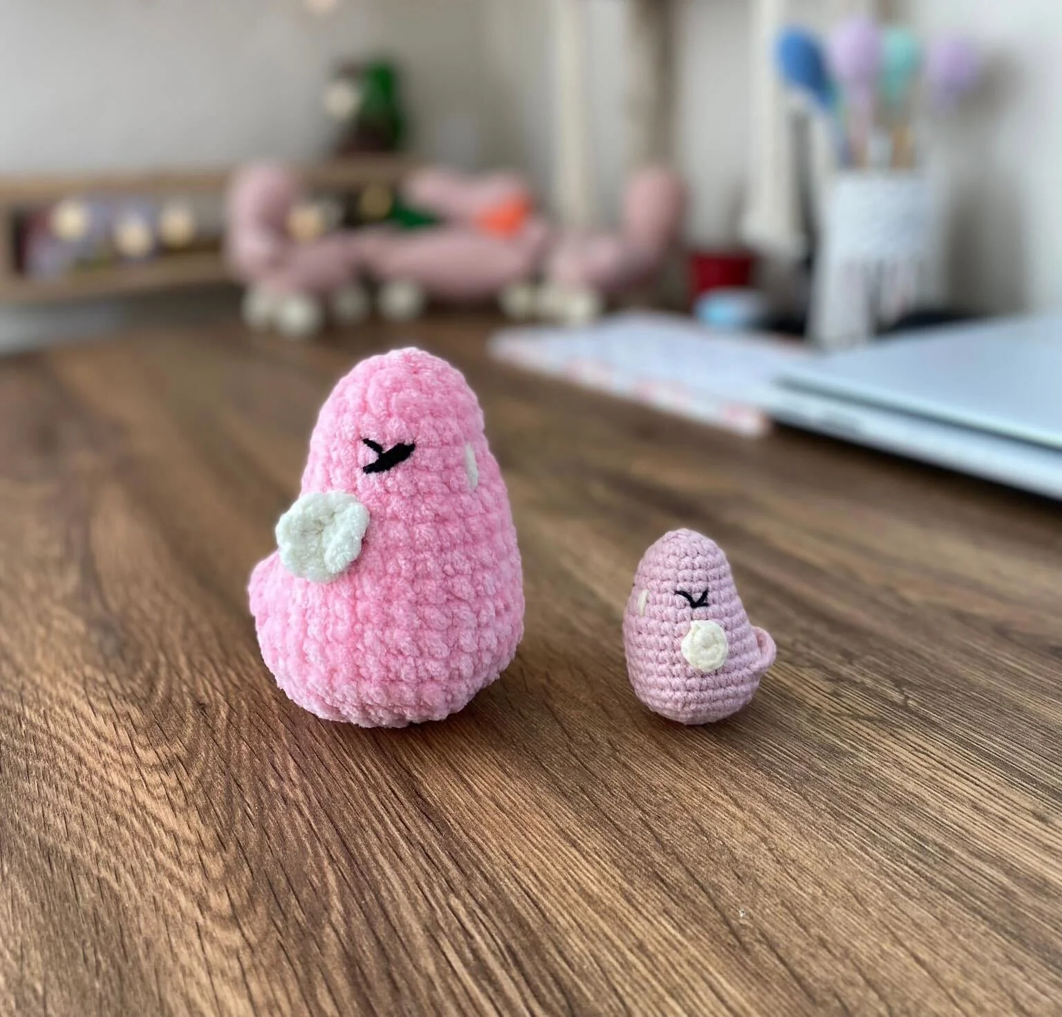 Dove Crochet Pattern & Matching Card: "New Baby" - Image 10