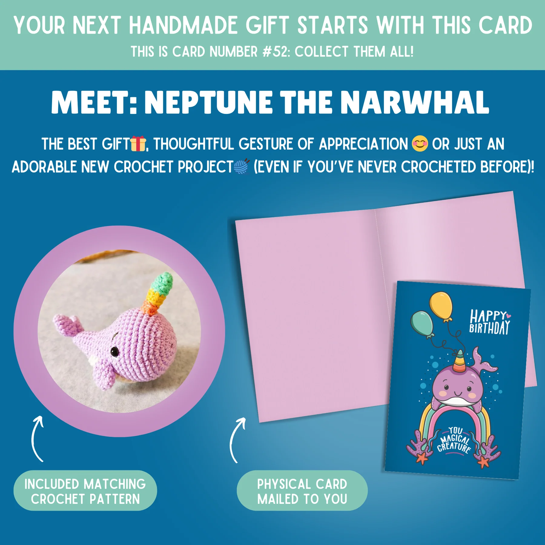 Marine Life Greeting Card Bundle - Image 8
