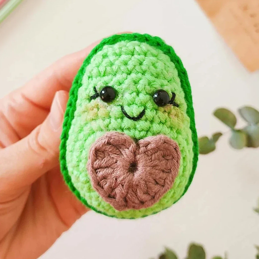 Avo Cuddlecore the BRAVOcado Crochet Pattern