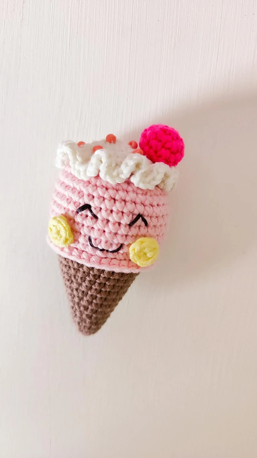 Isabella the Ice Cream Cone "Melting Hearts" Crochet Pattern - Image 3