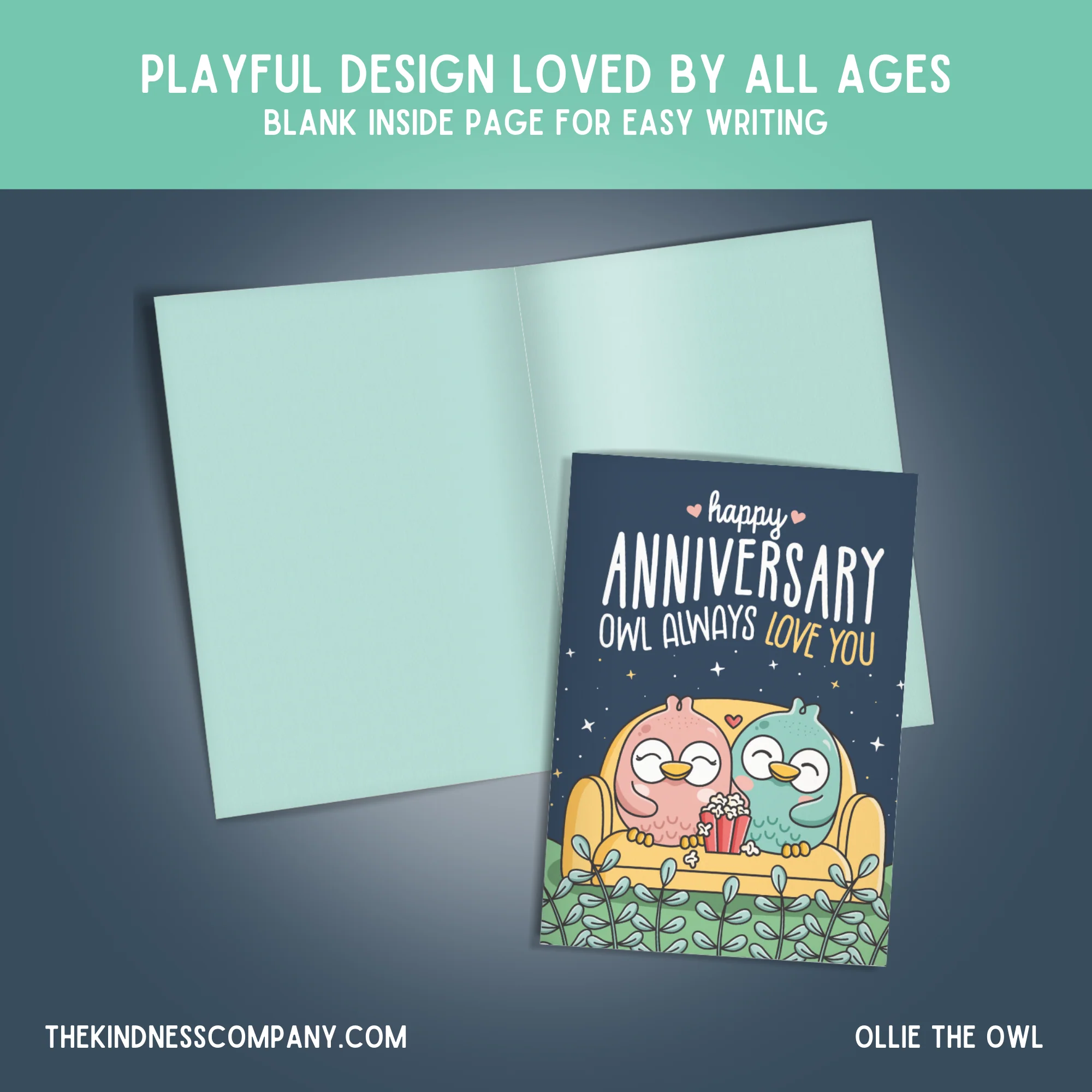 Owl Crochet Pattern & Matching Card: "Happy Anniversary" - Image 6