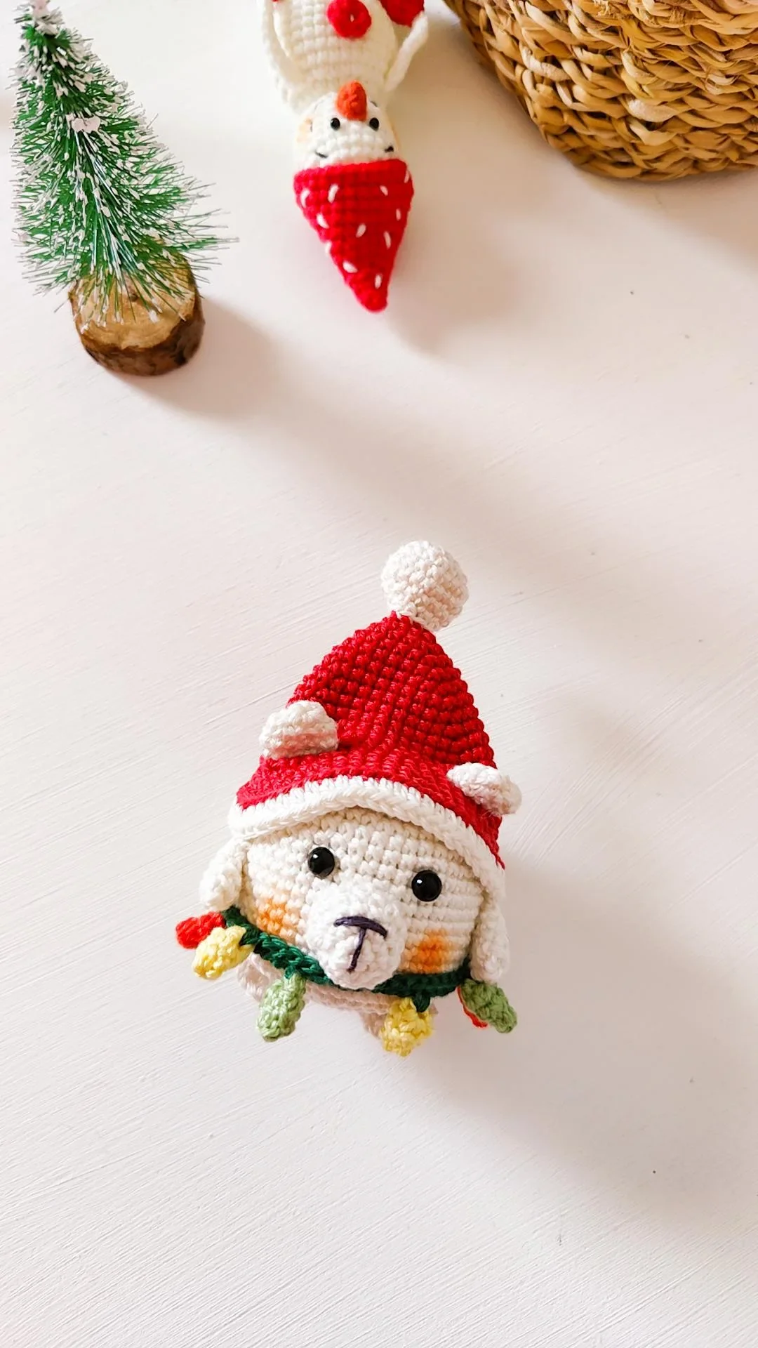 Meet Percy the Christmas Polar Bear Crochet Pattern - Image 3