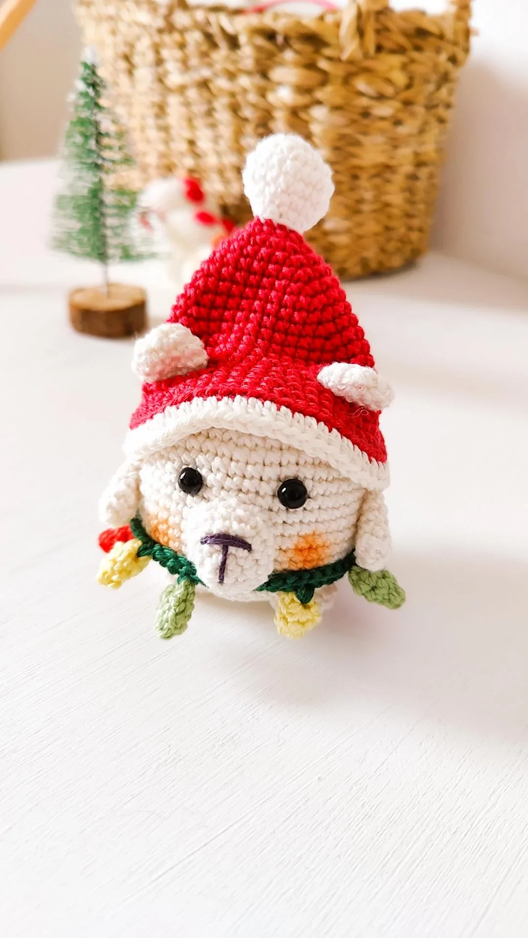 Meet Percy the Christmas Polar Bear Crochet Pattern - Image 5