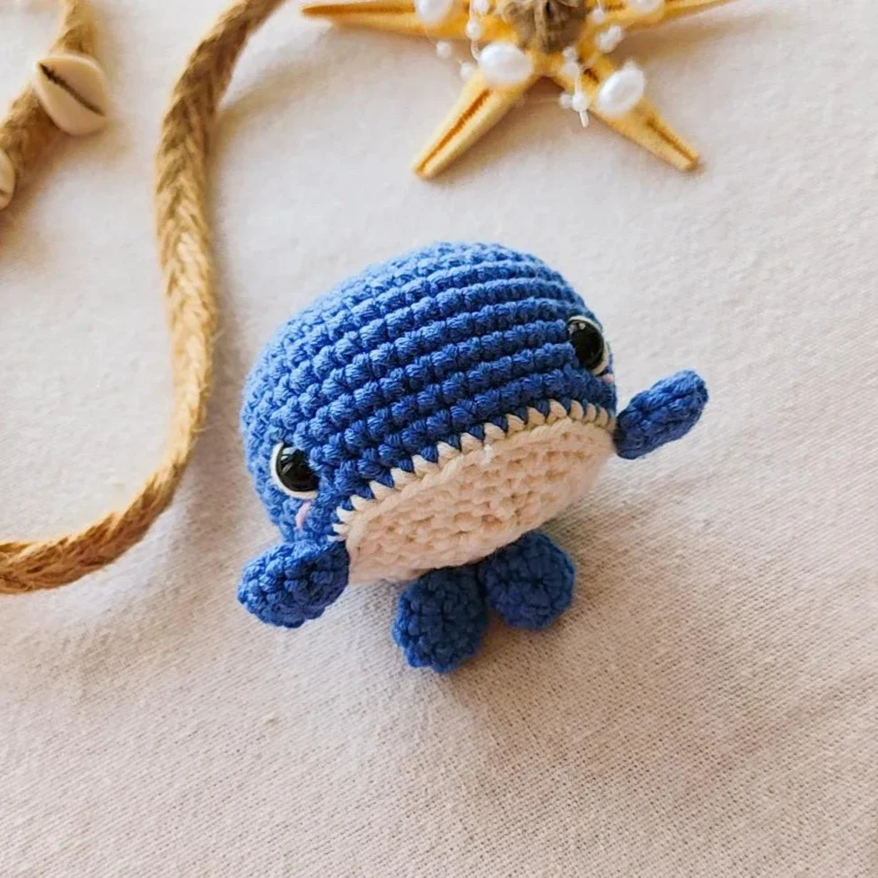 Walter the Wise Whale Crochet Pattern