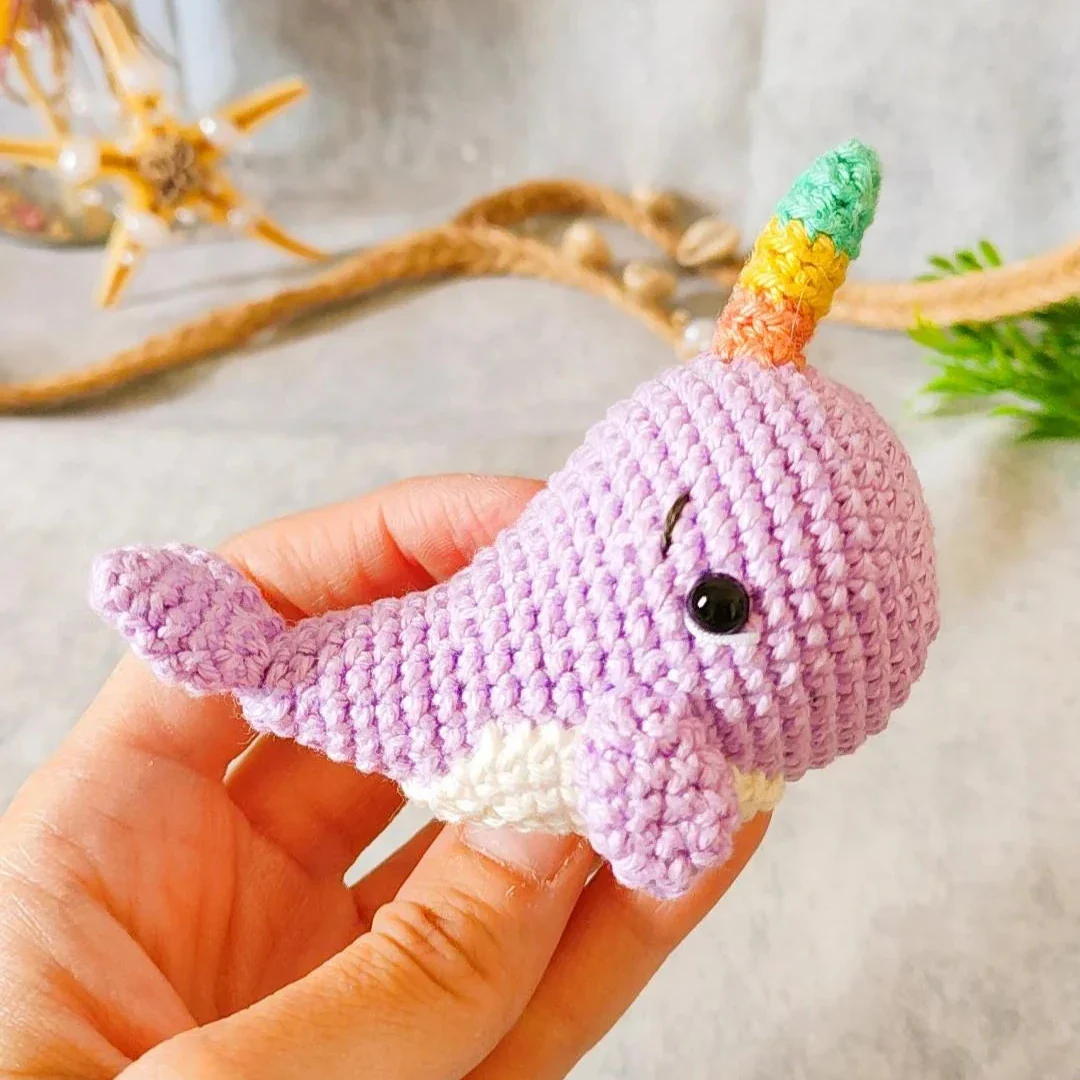 Neptune the Narwhal Crochet Pattern