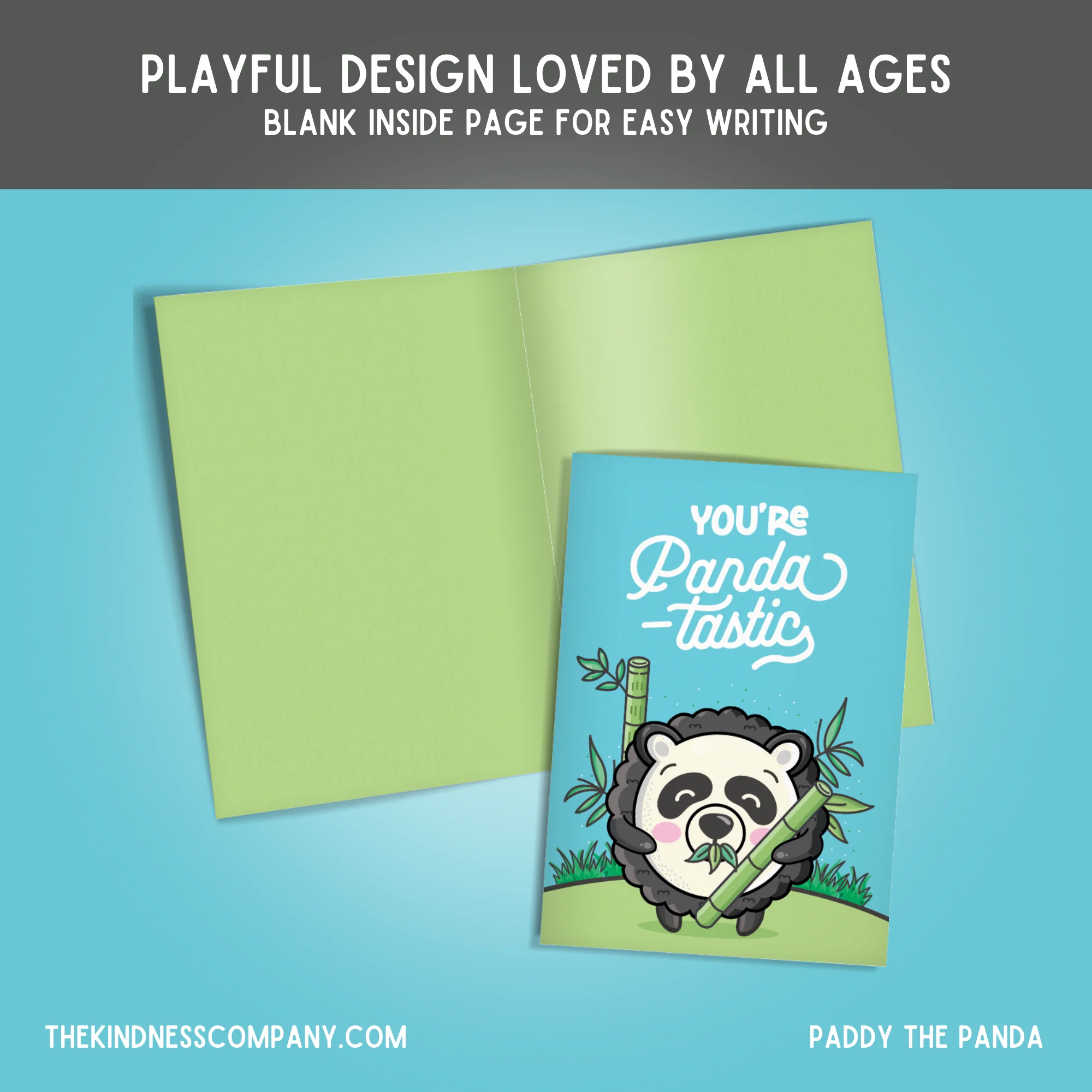 Panda Crochet Pattern & Matching Card: "Friendship" - Image 6