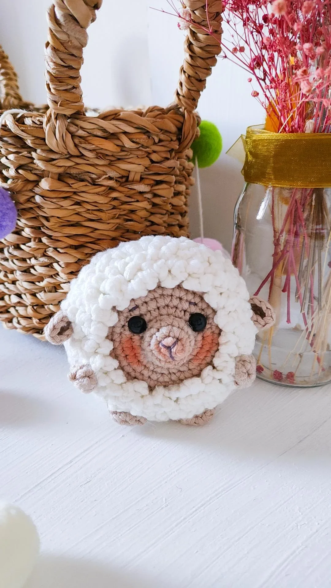Sheep Crochet Pattern & Matching Card: "Just Because" - Image 13