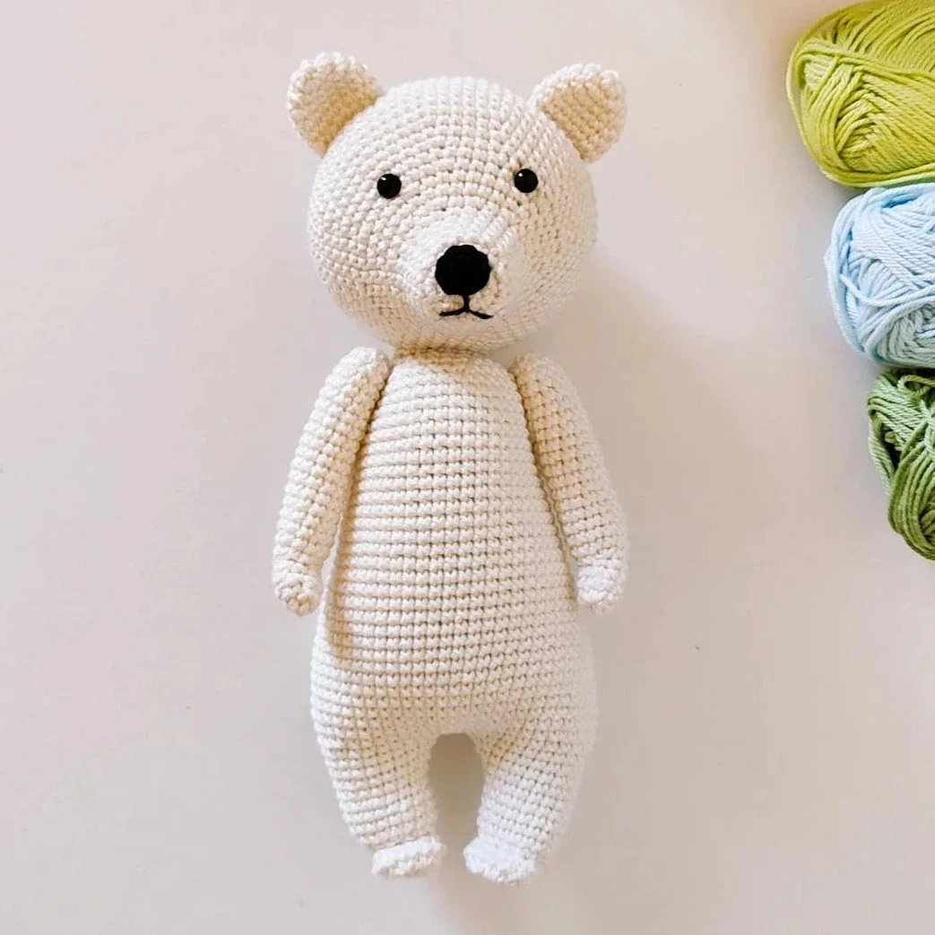 Percy the Polar Bear Crochet Pattern