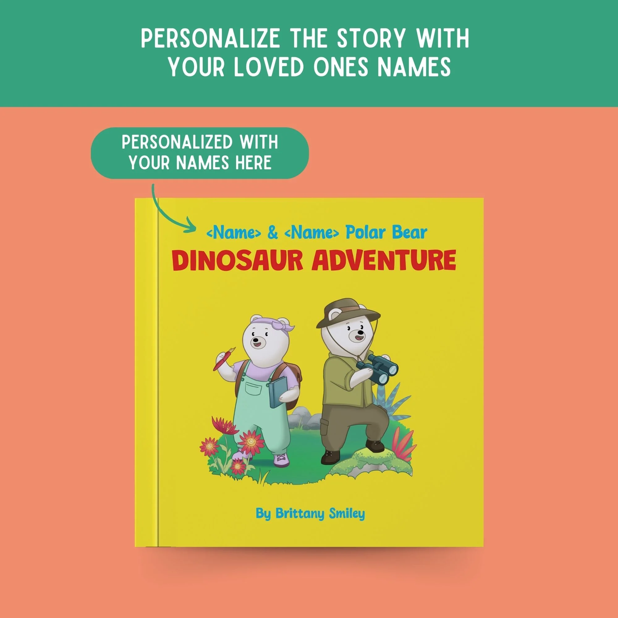 Dinosaur Adventure Crochet Storybook: Personalize The Book With Your Loved Ones Names & Crochet The Story To Life - Image 9