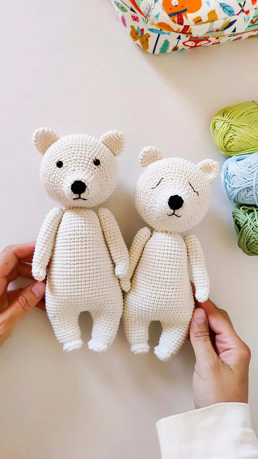 Poppy & Percy Polar Bear Dinosaur Discovery Pattern Bundle - Image 3