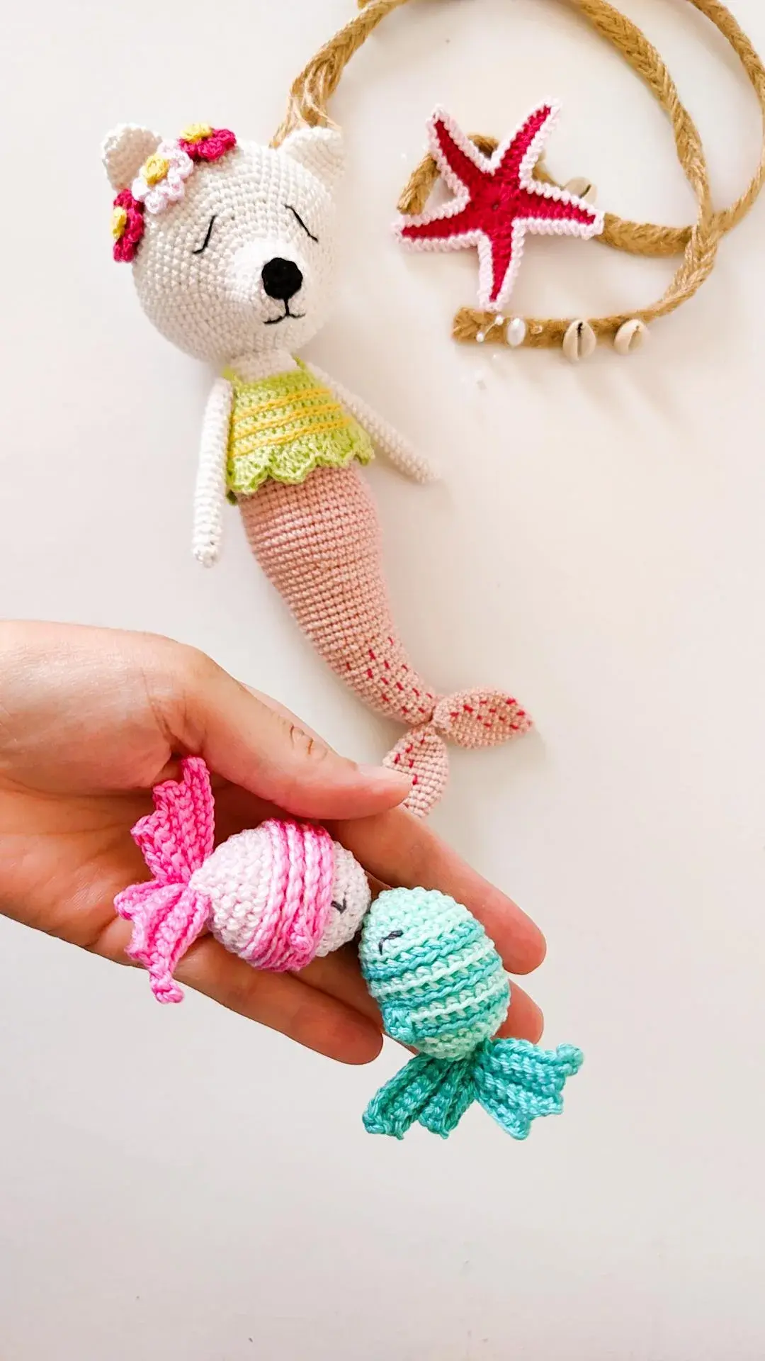 Poppy & Percy Polar Bear Save Atlantis Book & Mermaid Crochet Pattern - Image 20