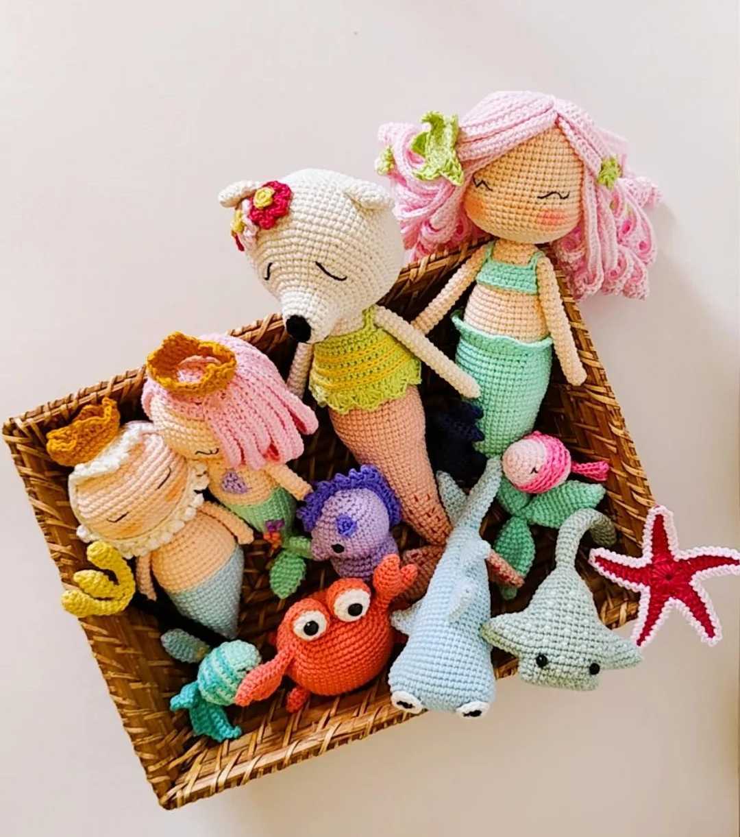 Poppy & Percy Polar Bear Save Atlantis Book & Mermaid Crochet Pattern - Image 5