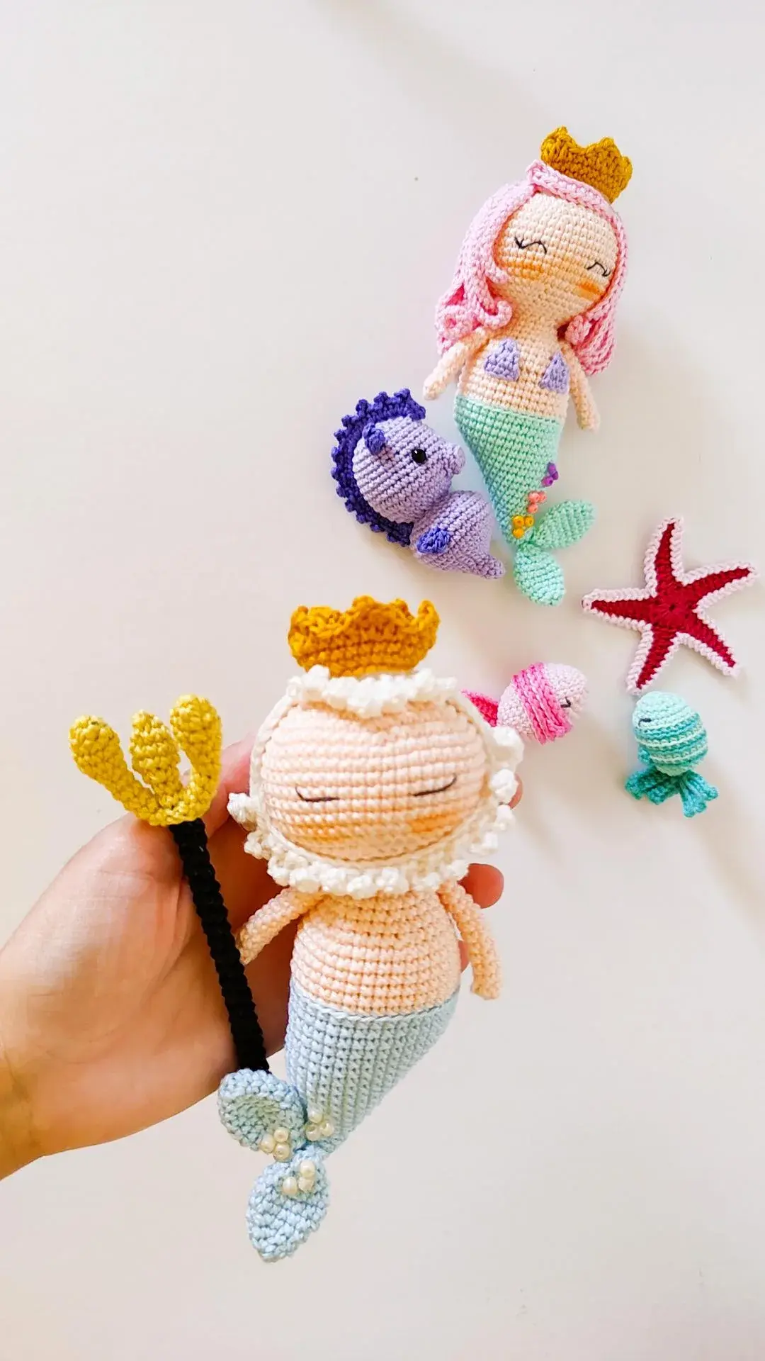 Poppy & Percy Polar Bear Save Atlantis Book & Mermaid Crochet Pattern - Image 8