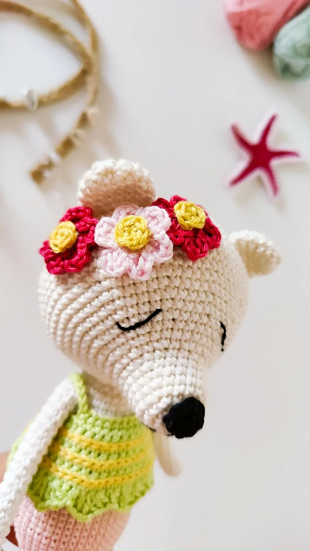 Poppy the Merpolar Bear Crochet Pattern - Image 4
