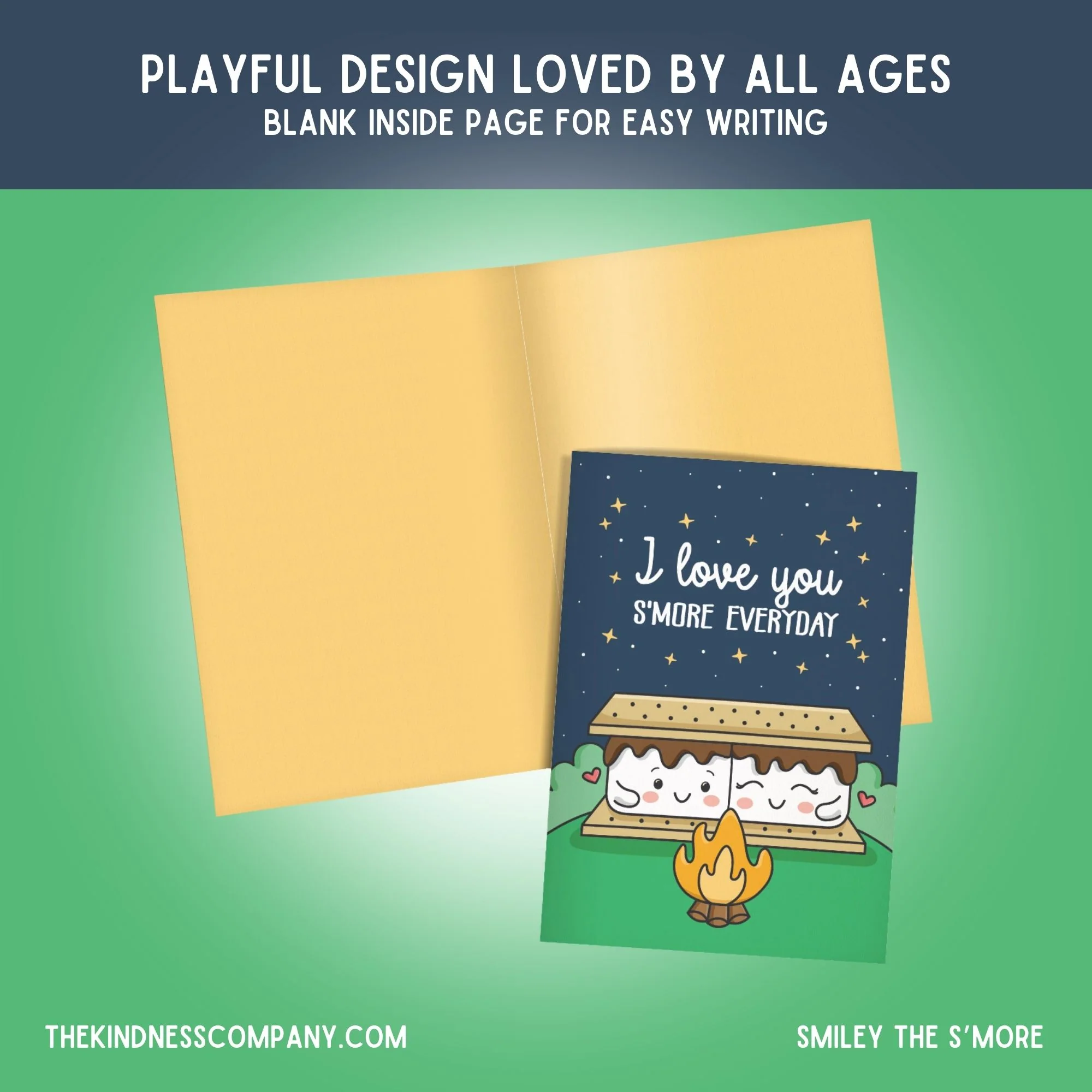 S'more Crochet Pattern & Matching Card: "I Love You" - Image 6