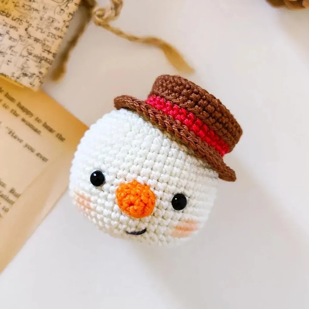 Snowman Christmas Ornament & Decoration Crochet Pattern