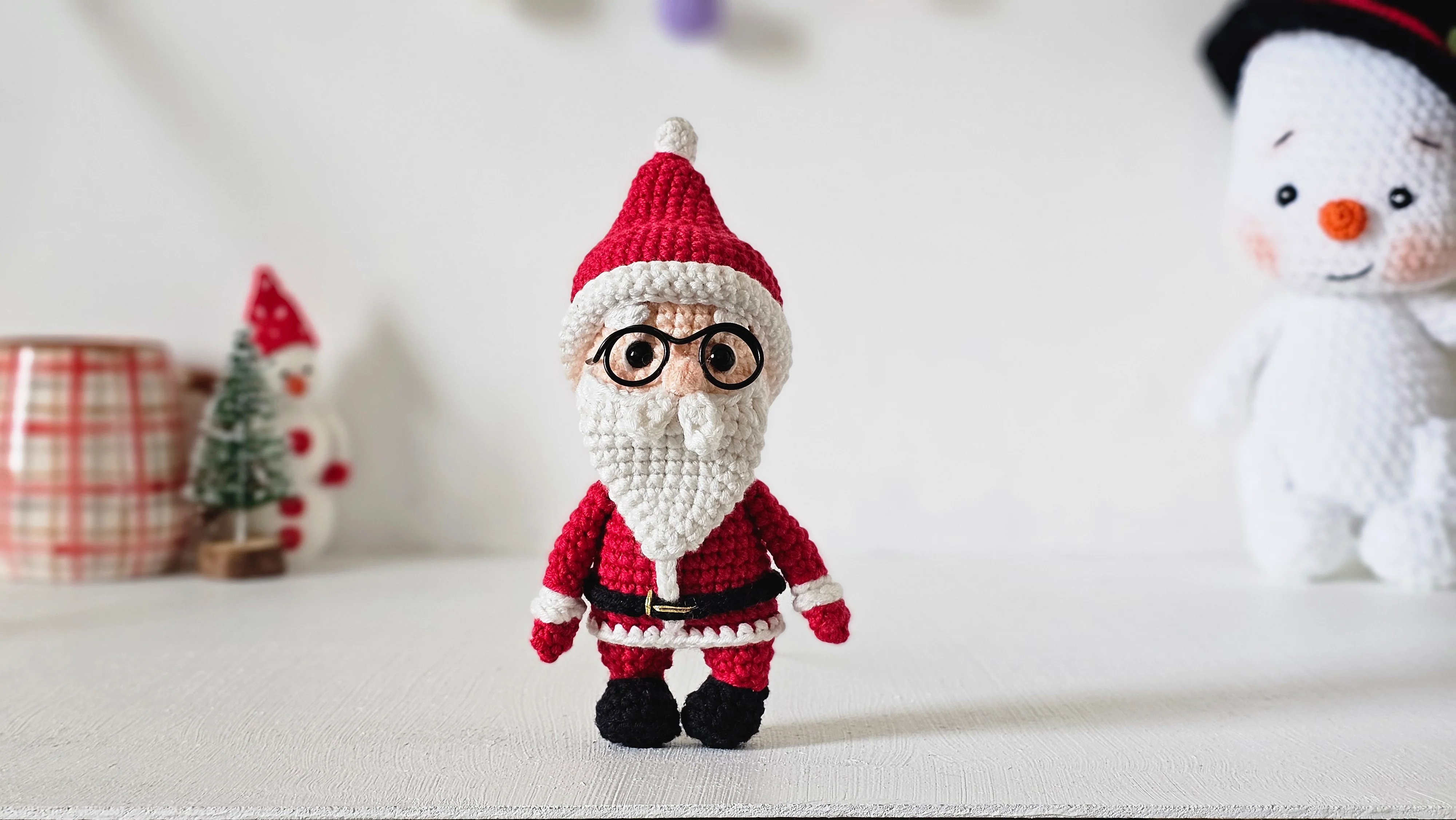 Snowman & Santa Mini Doll Crochet Pattern Bundle - Image 3