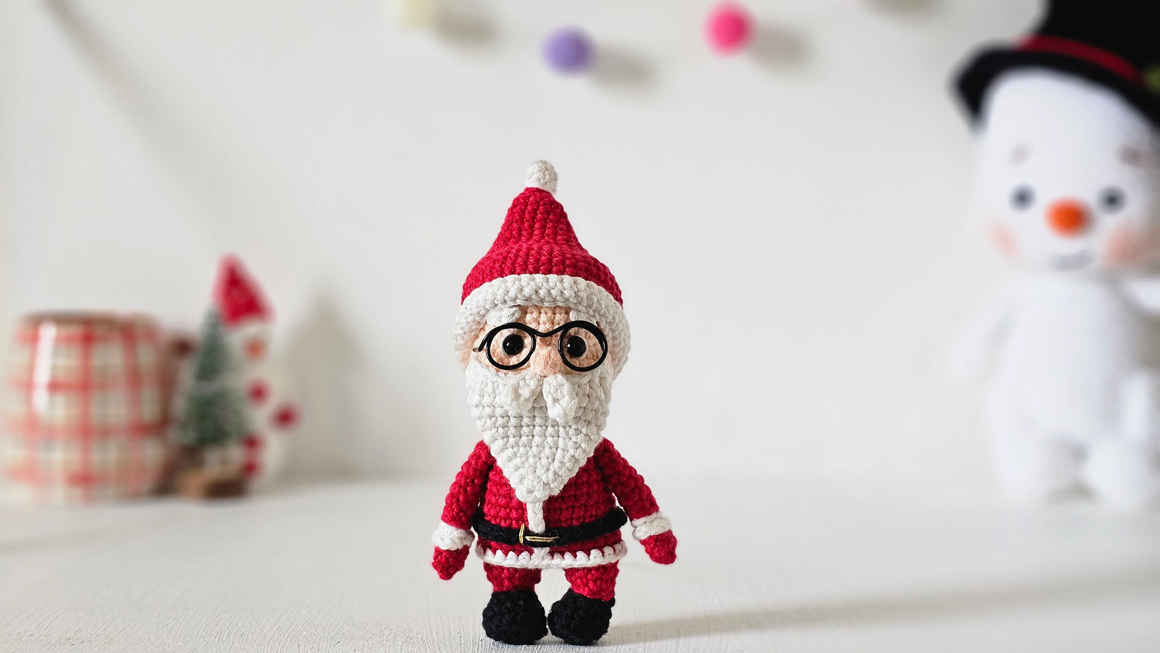 Snowman & Santa Mini Doll Crochet Pattern Bundle - Image 4