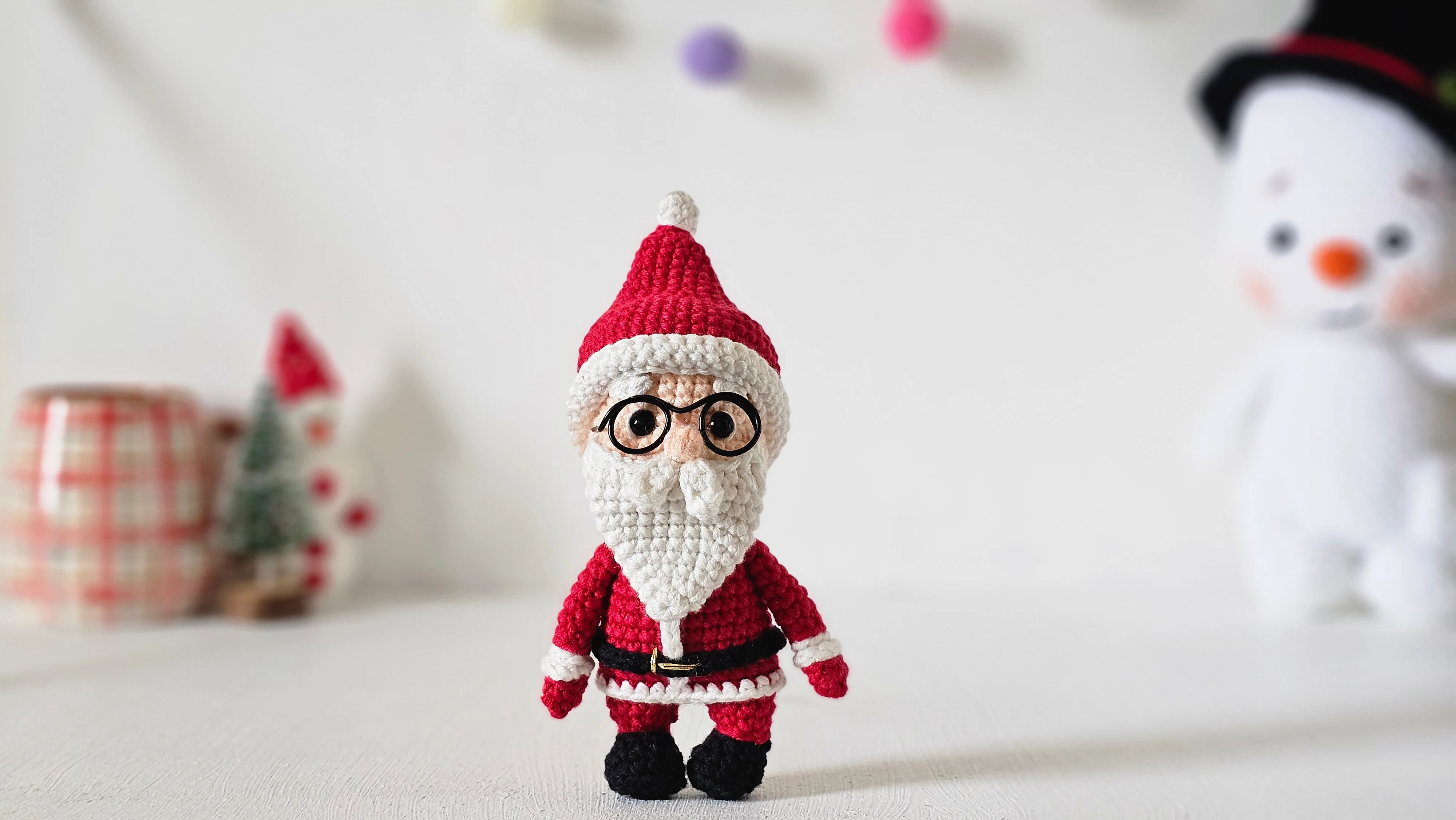 Snowman & Santa Mini Doll Crochet Pattern Bundle - Image 5