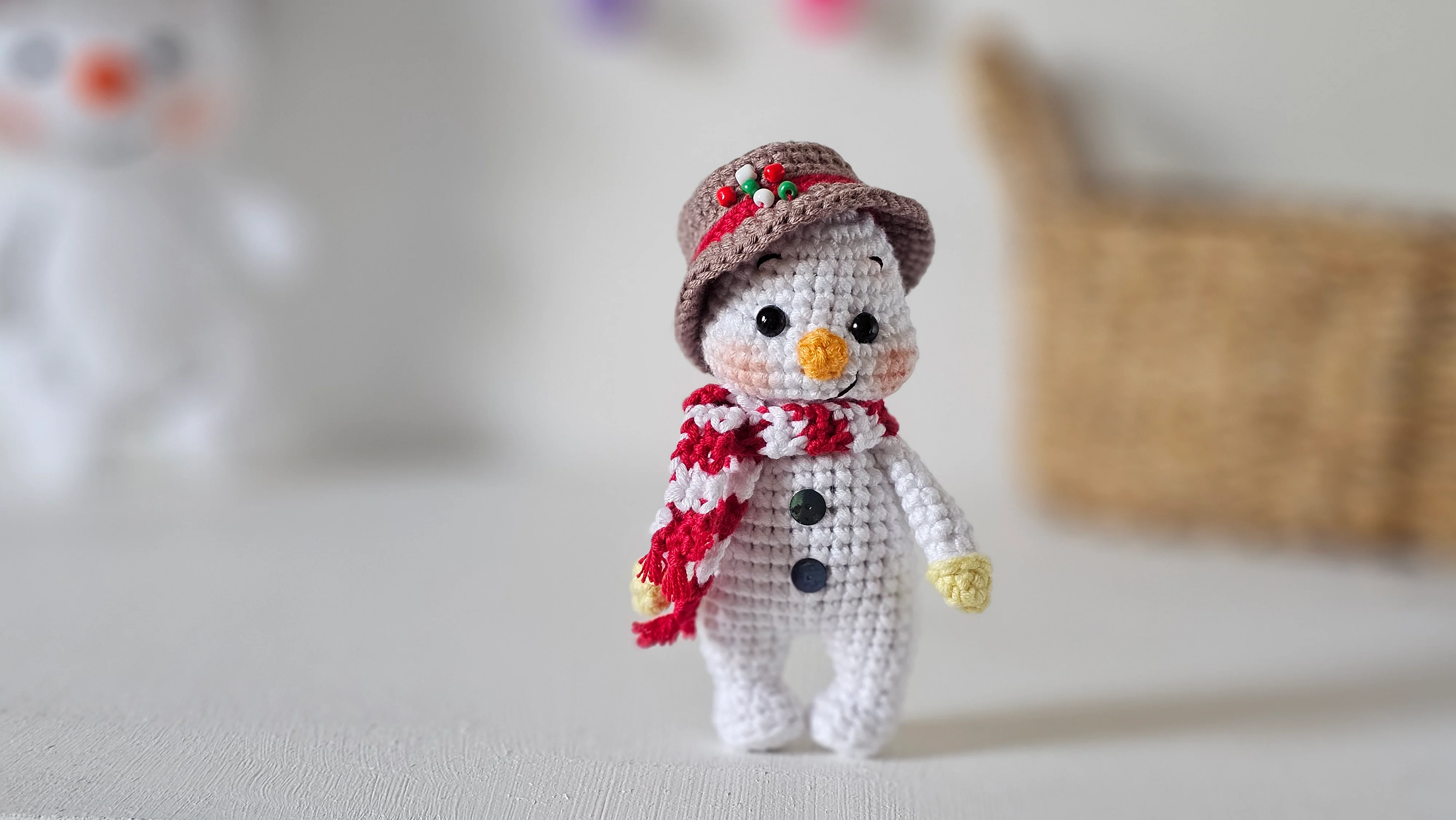 Snowman & Santa Mini Doll Crochet Pattern Bundle - Image 7