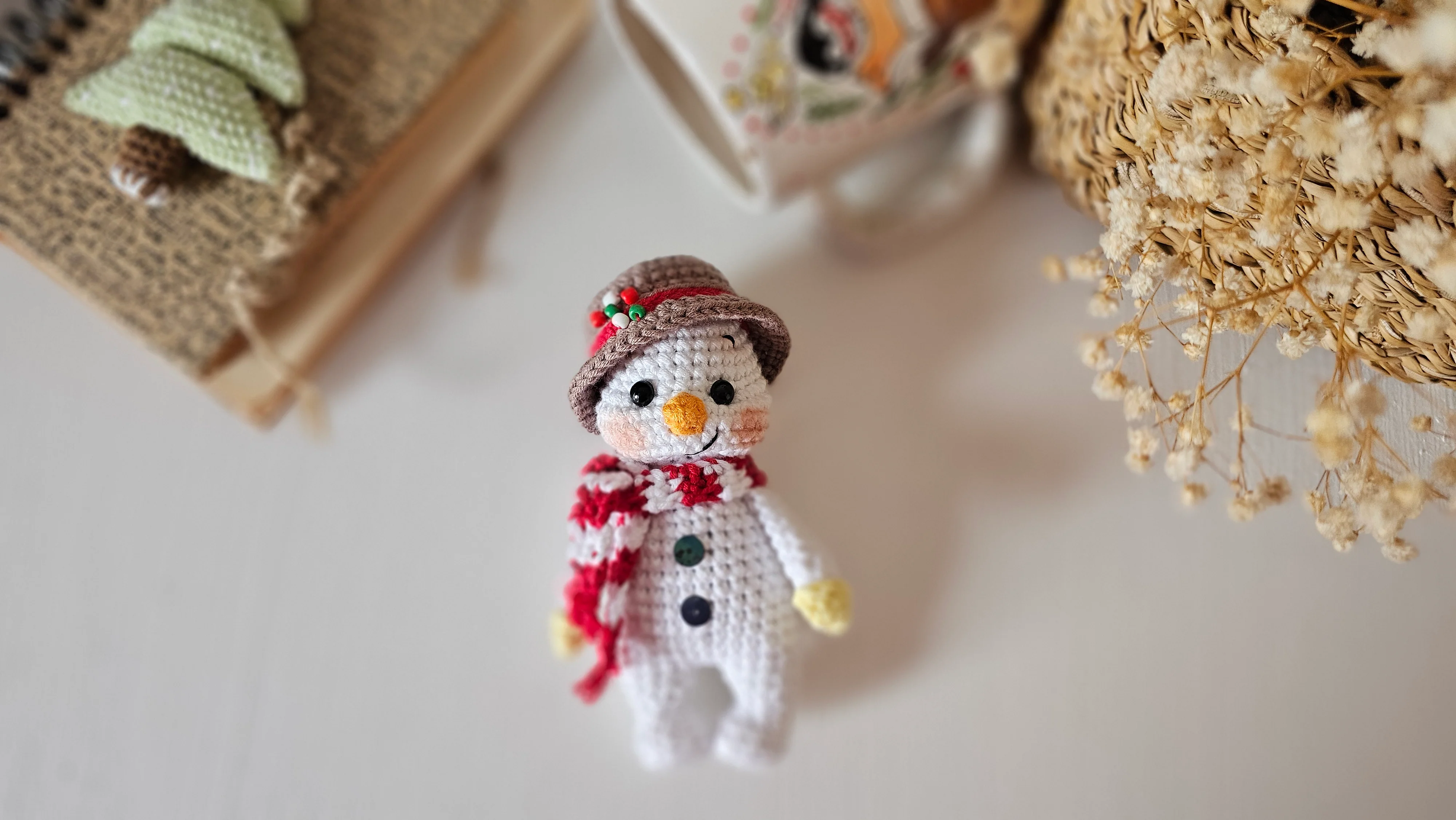 Snowman & Santa Mini Doll Crochet Pattern Bundle - Image 8