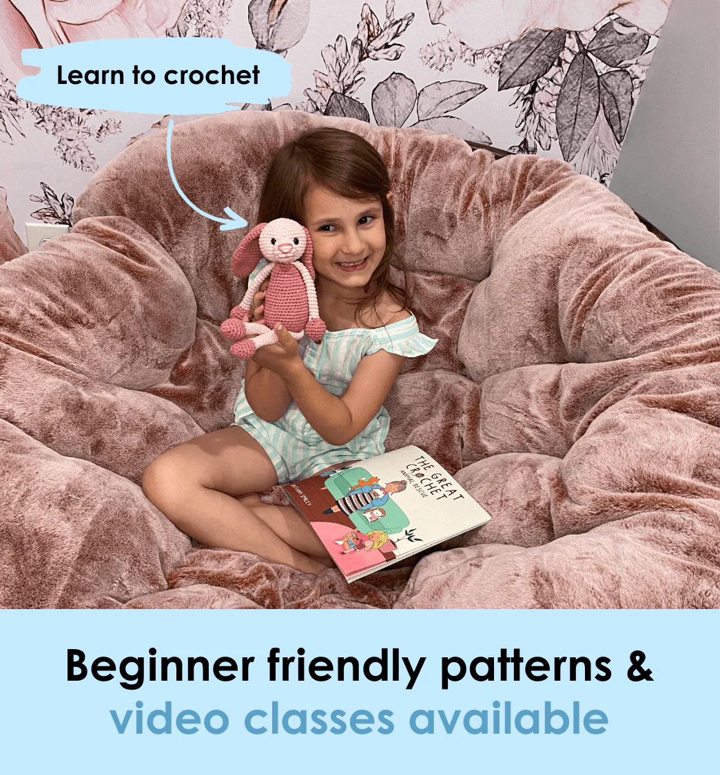 The Great Crochet Animal Rescue Illustrated Book & Bunny Crochet Pattern - Image 11