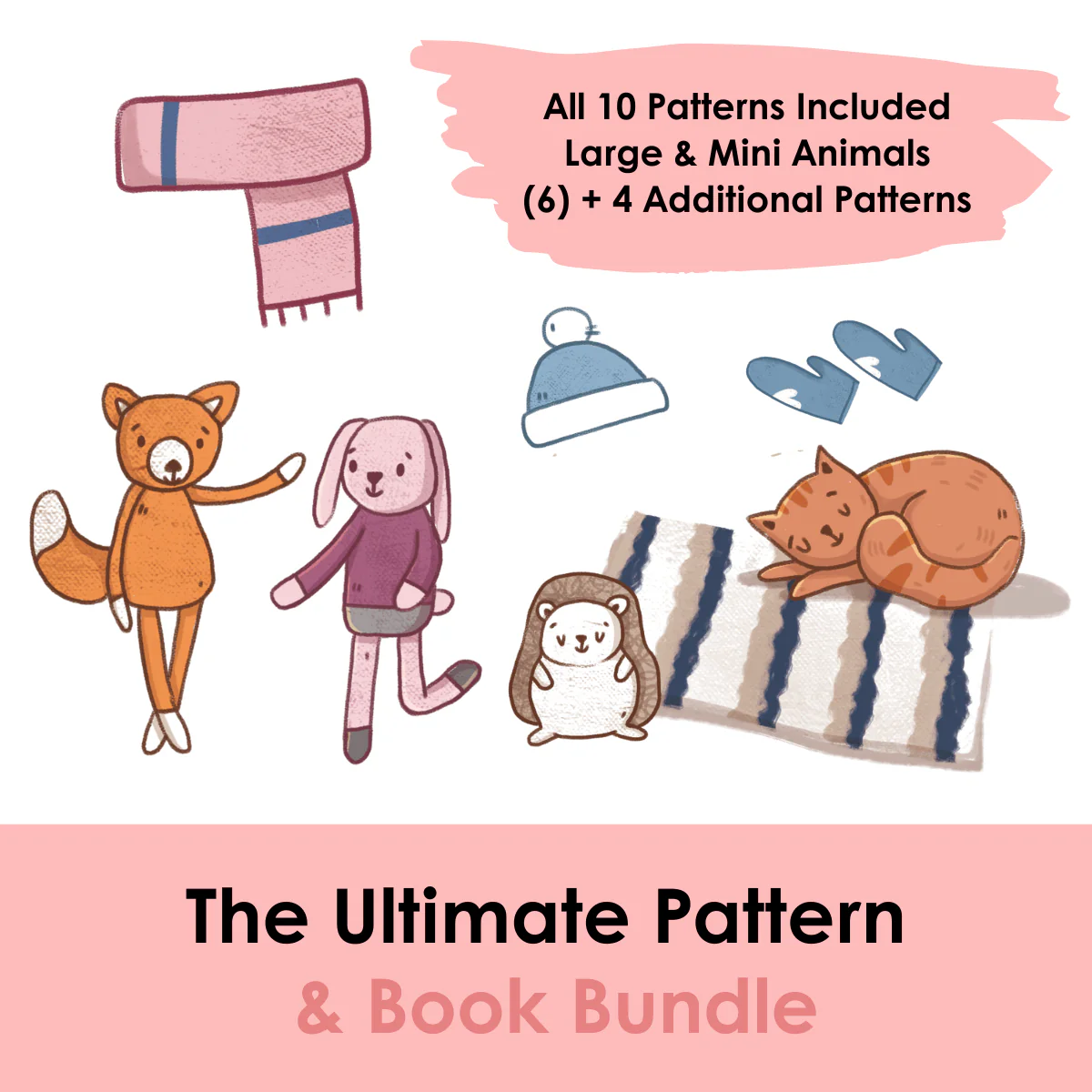 The Great Crochet Animal Rescue Illustrated Book & Bunny Crochet Pattern - Image 19