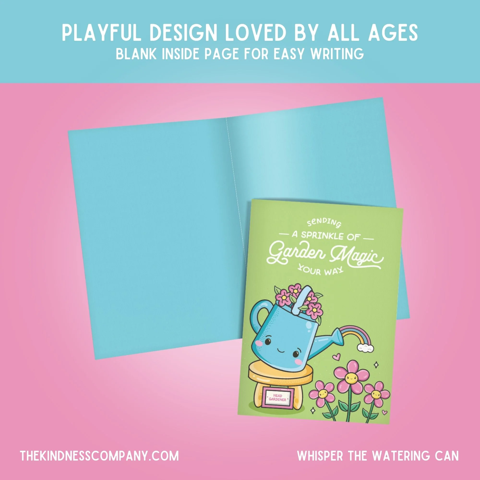 Watering Can Crochet Pattern & Matching Card: "Magic Your Way" - Image 6